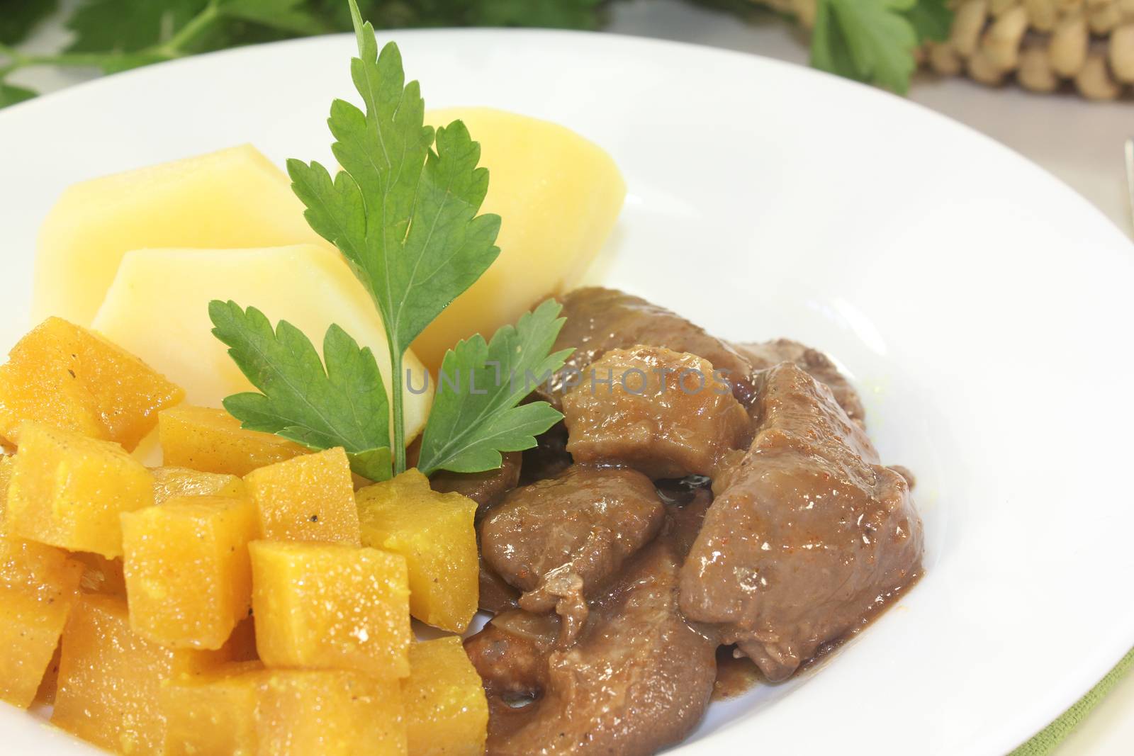 Venison goulash with rutabaga by discovery