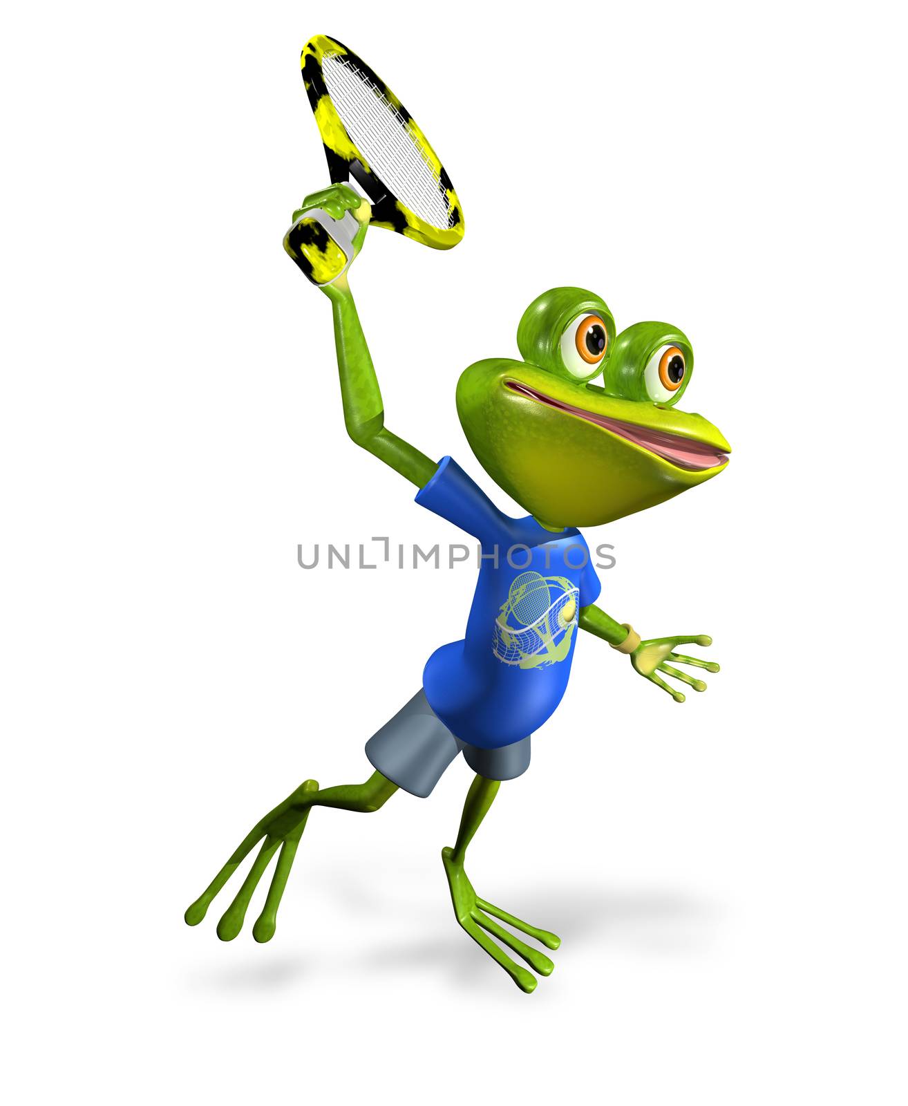 frog tennis by brux