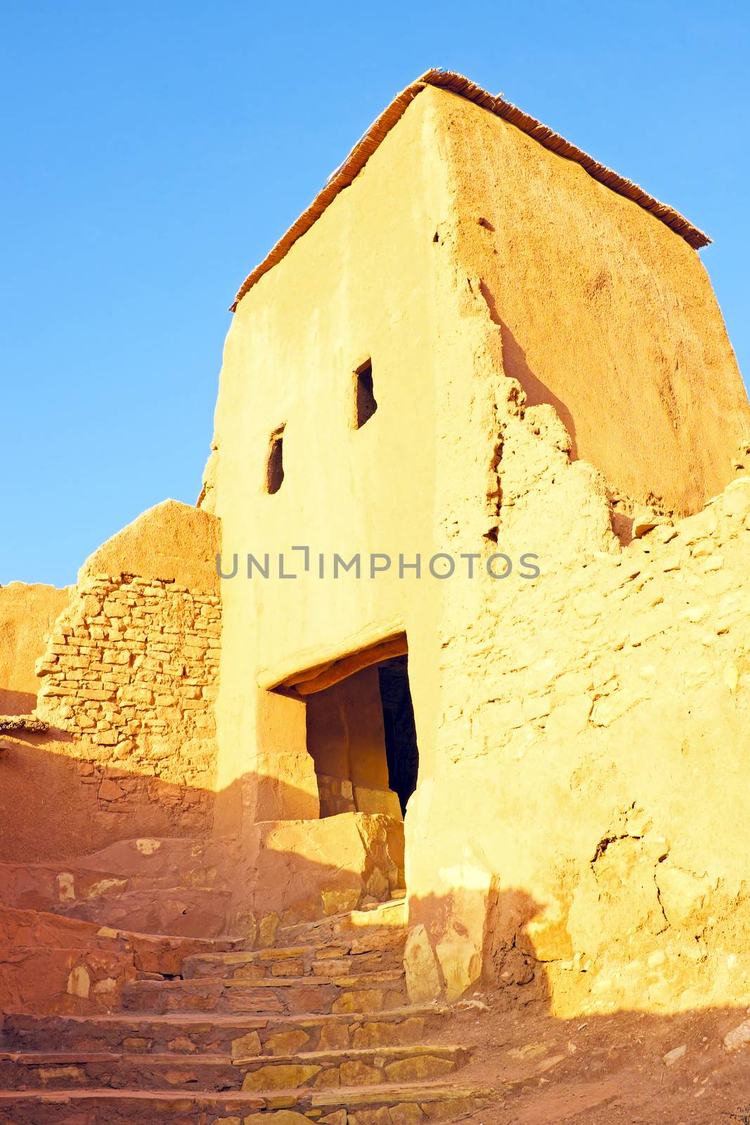 Ait Benhaddou,fortified city, kasbah or ksar, along the former c by devy