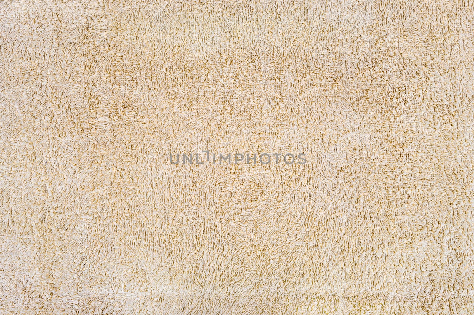 Closeup of beige towel texture for background