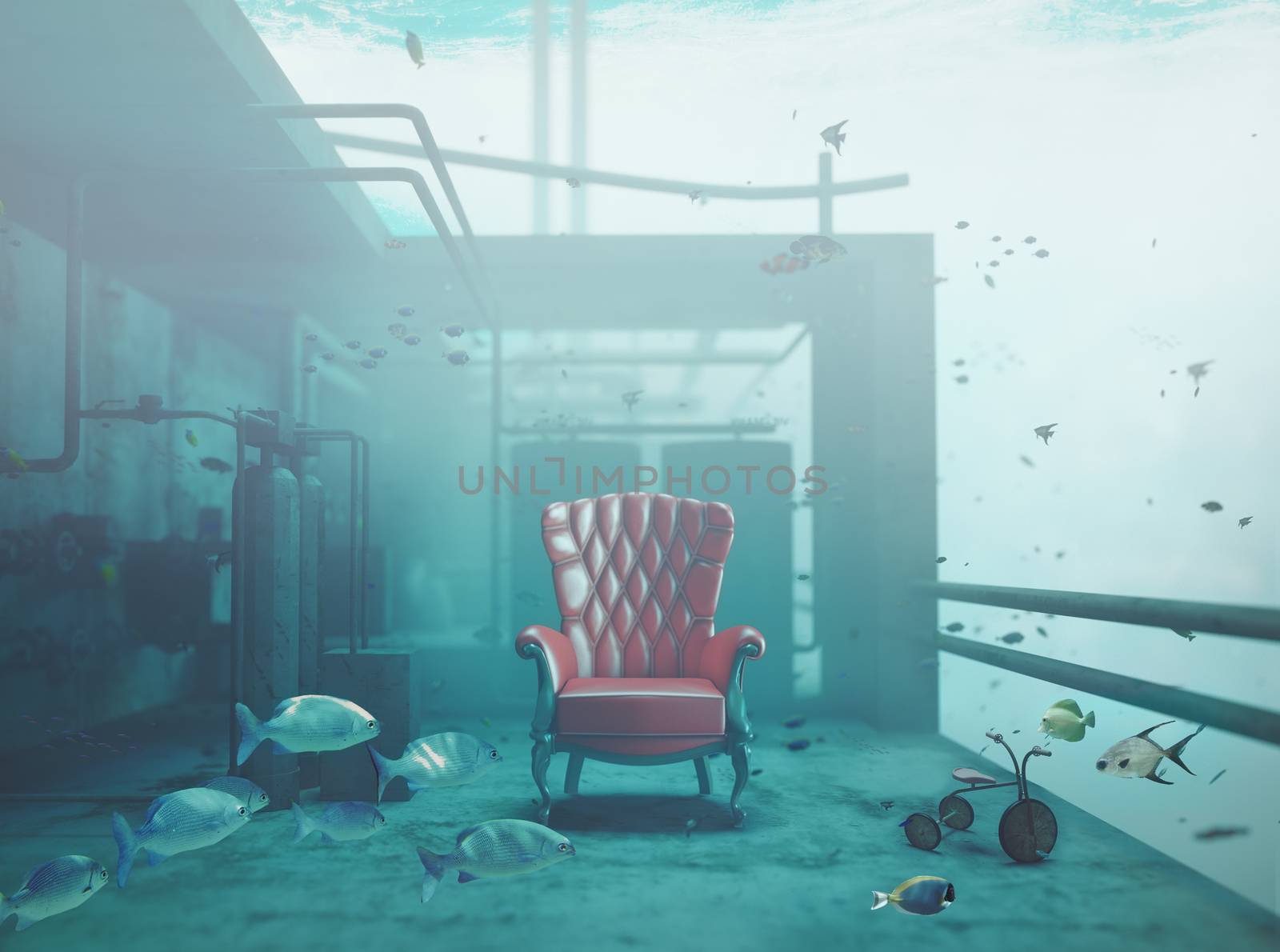 armchair underwater by vicnt