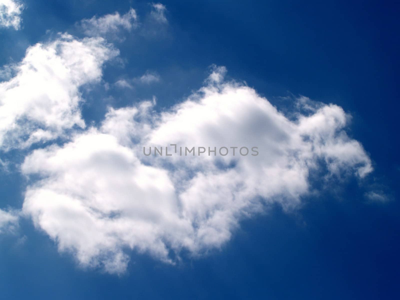 different colorful sky clouds set