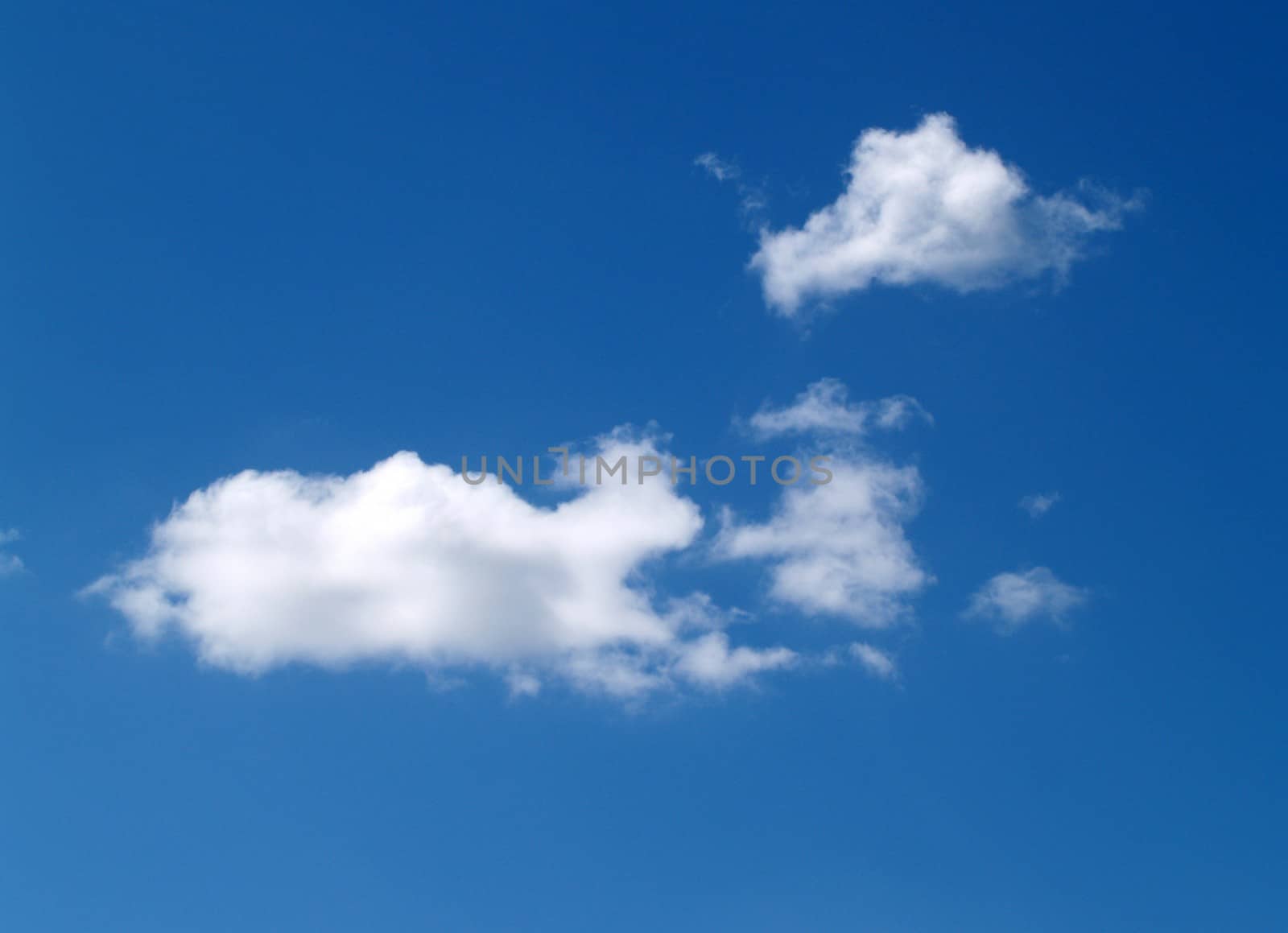 different colorful sky clouds set