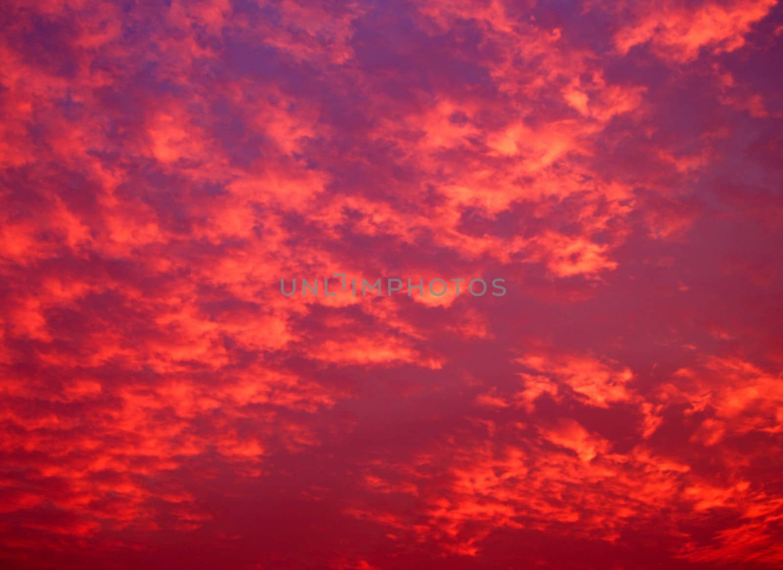 different colorful sky clouds set