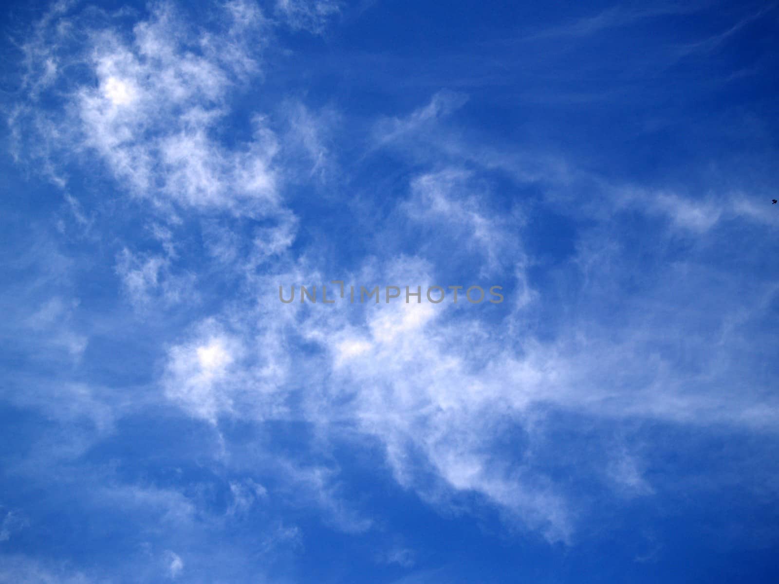 different colorful sky clouds set