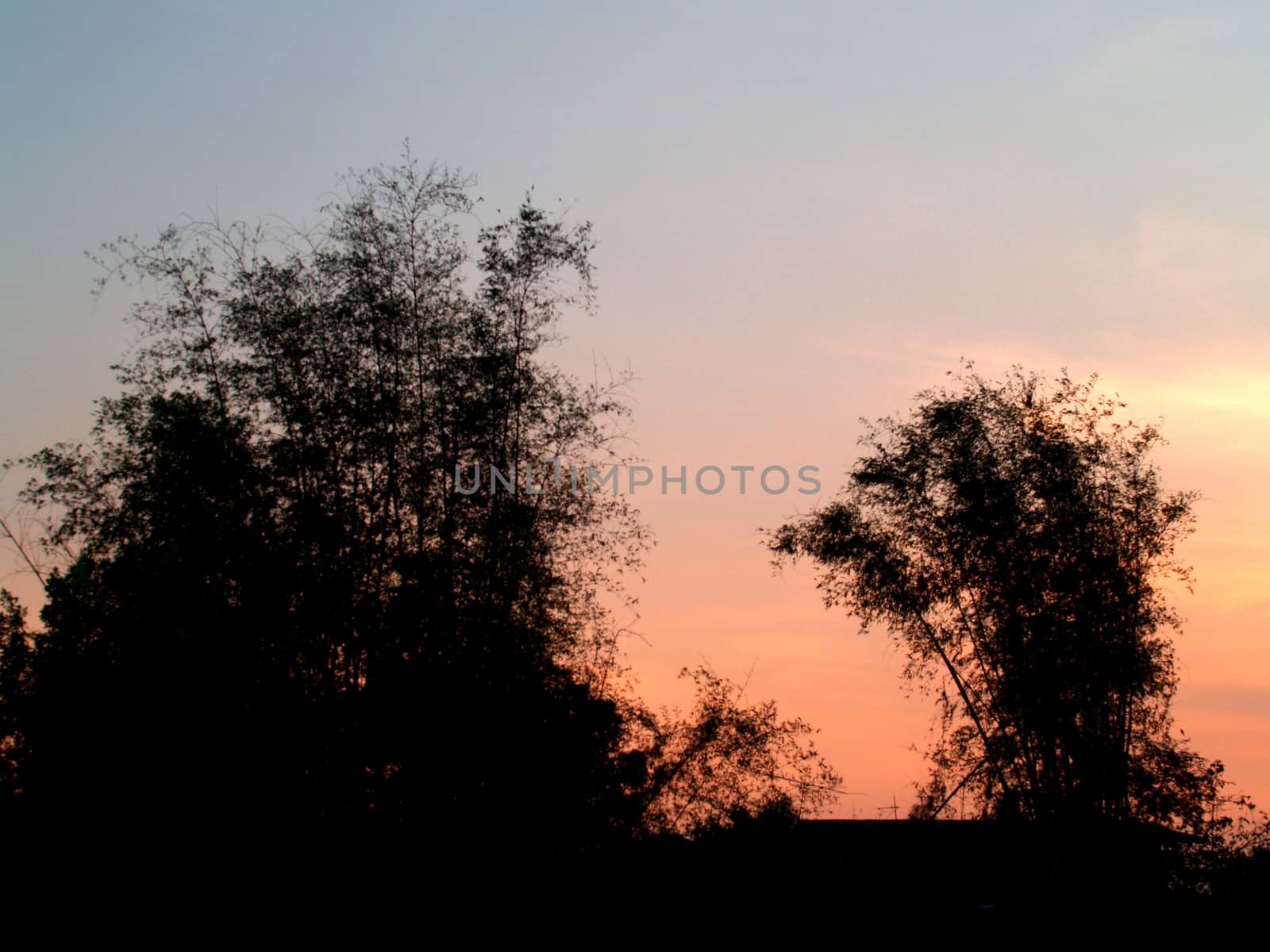different colorful sky clouds set