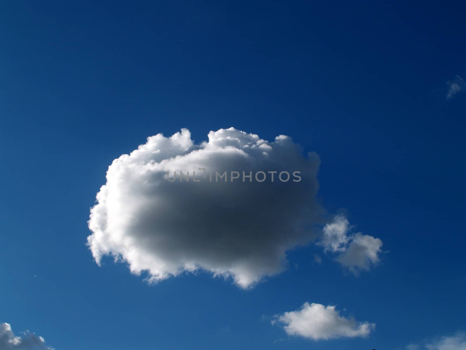 different colorful sky clouds set