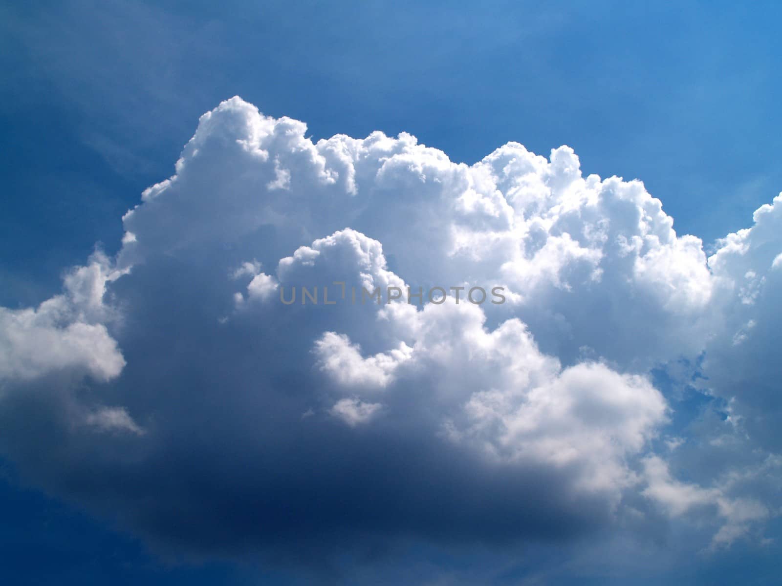 different colorful sky clouds set