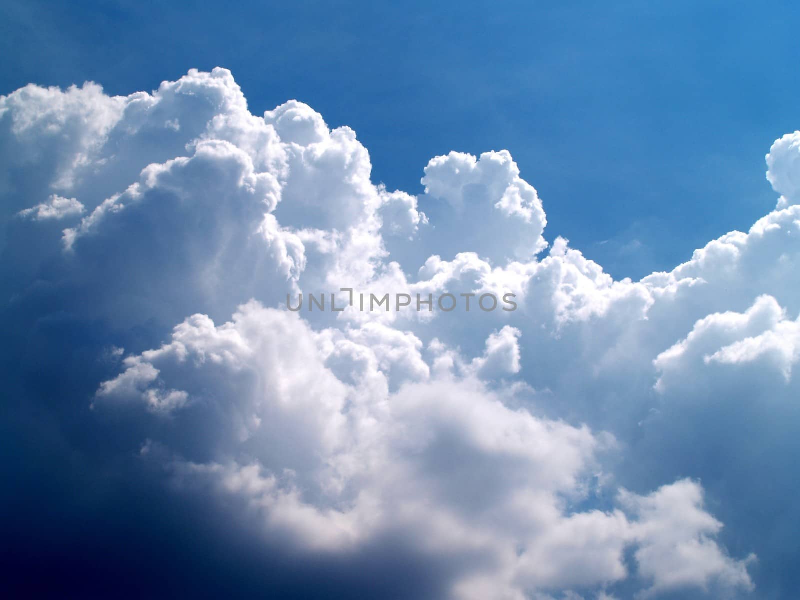 different colorful sky clouds set