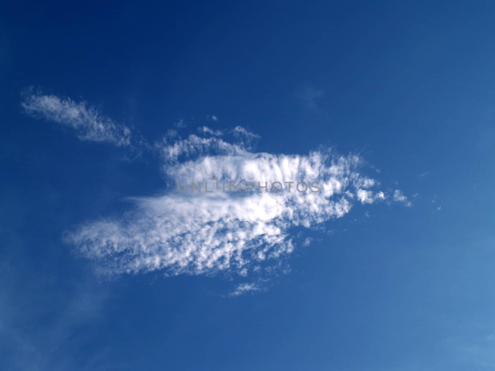 different colorful sky clouds set