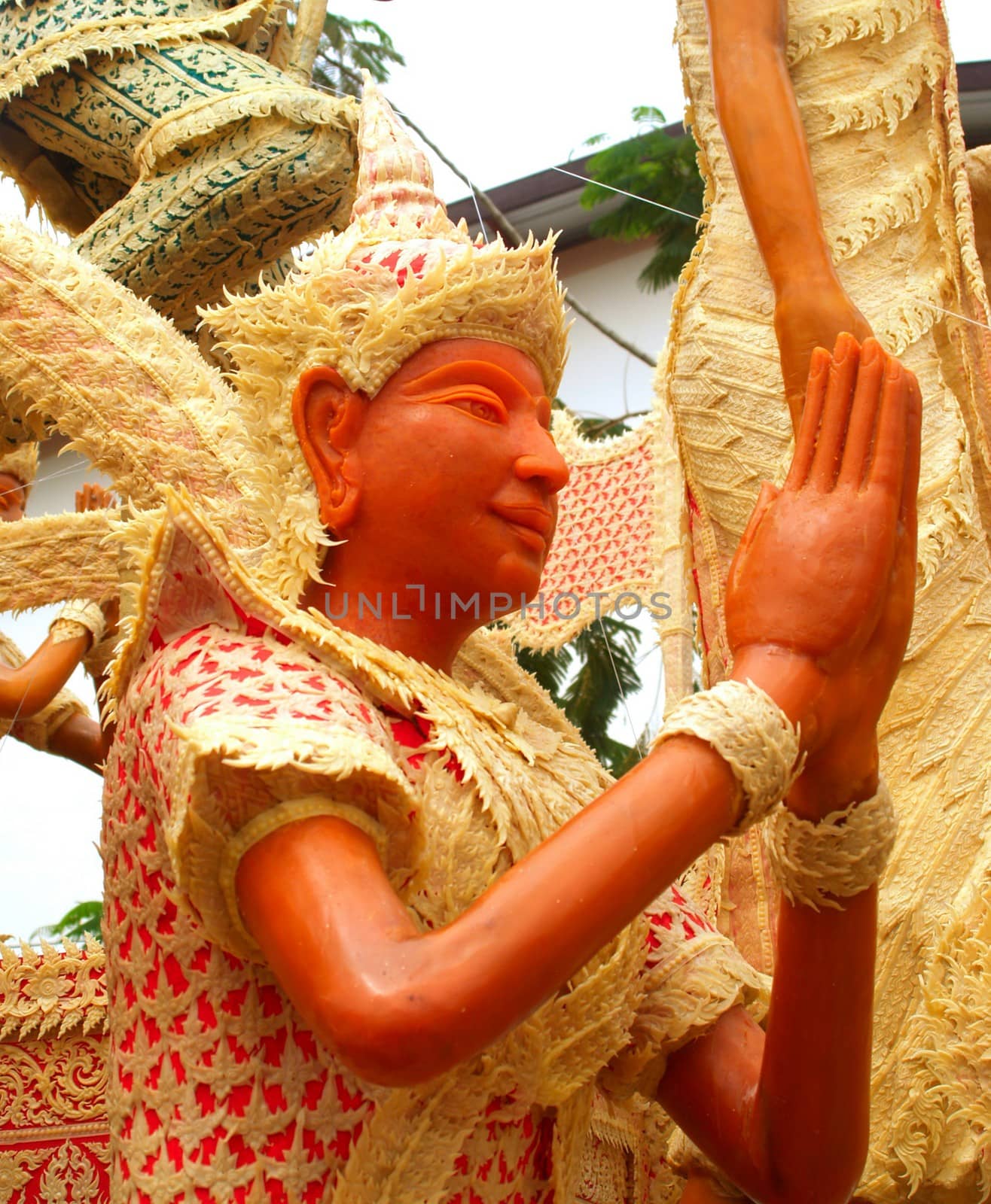 Candle Festival Ubon Ratchathani Thailand by kiddaikiddee