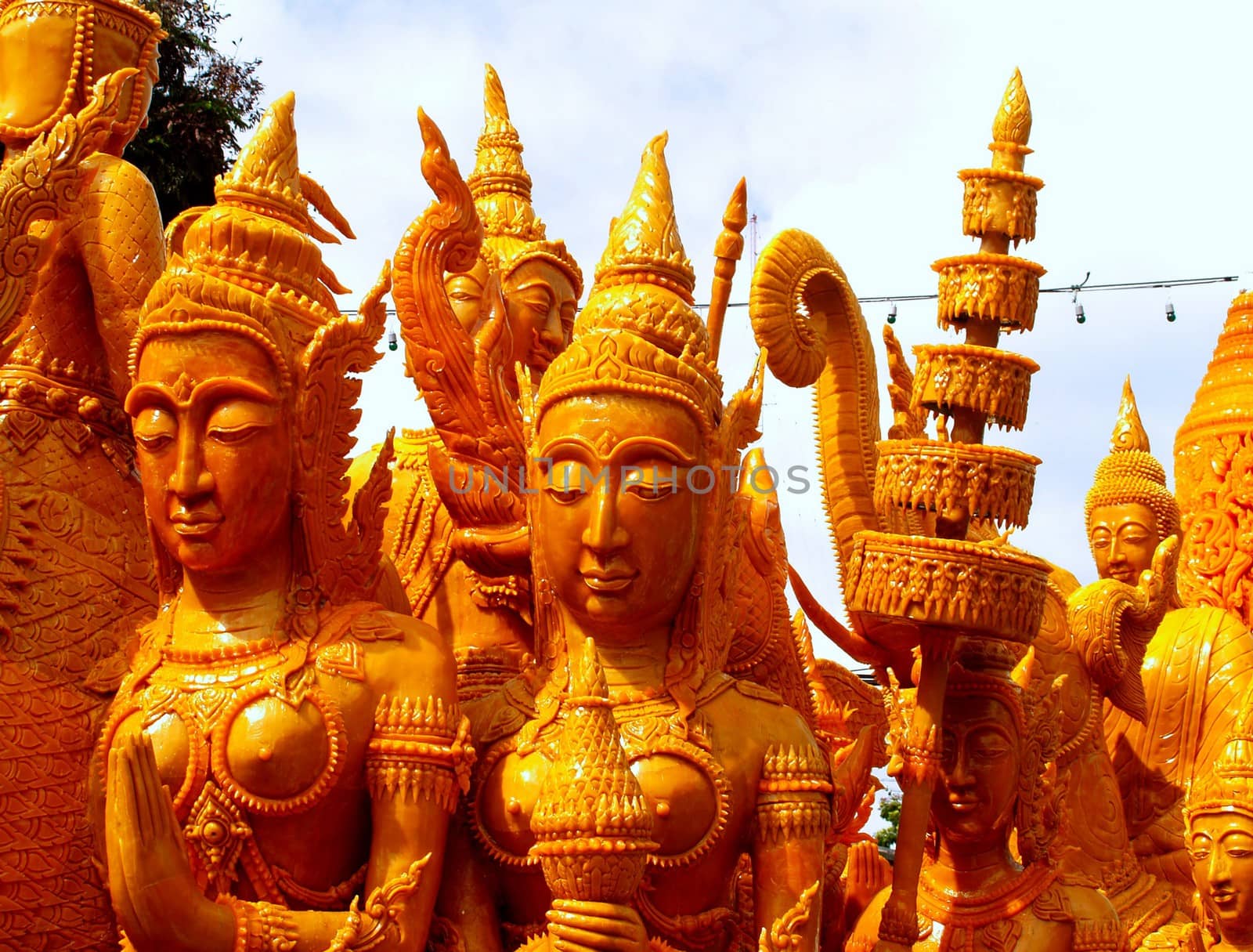 Candle Festival Ubon Ratchathani Thailand