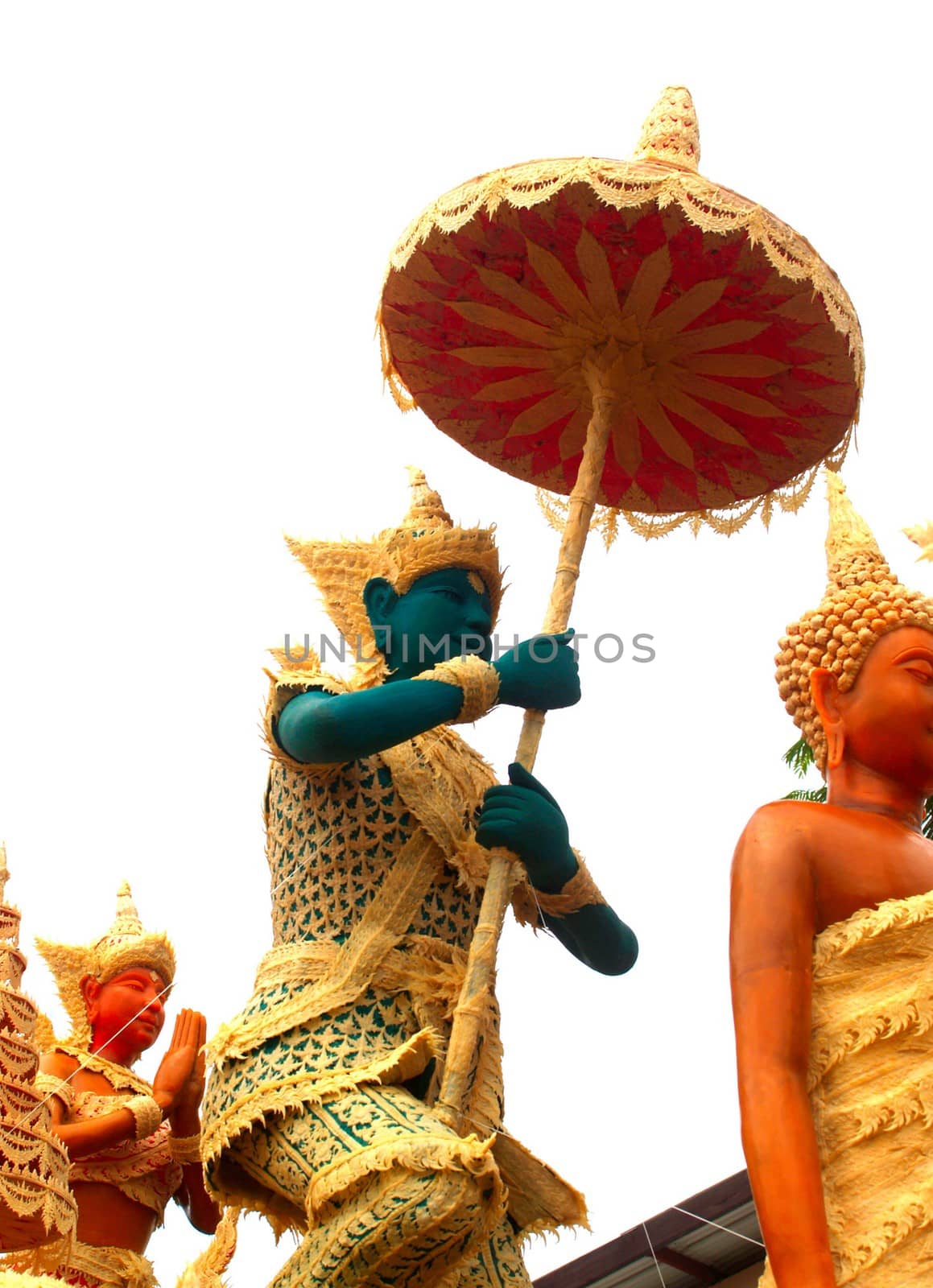 Candle Festival Ubon Ratchathani Thailand by kiddaikiddee