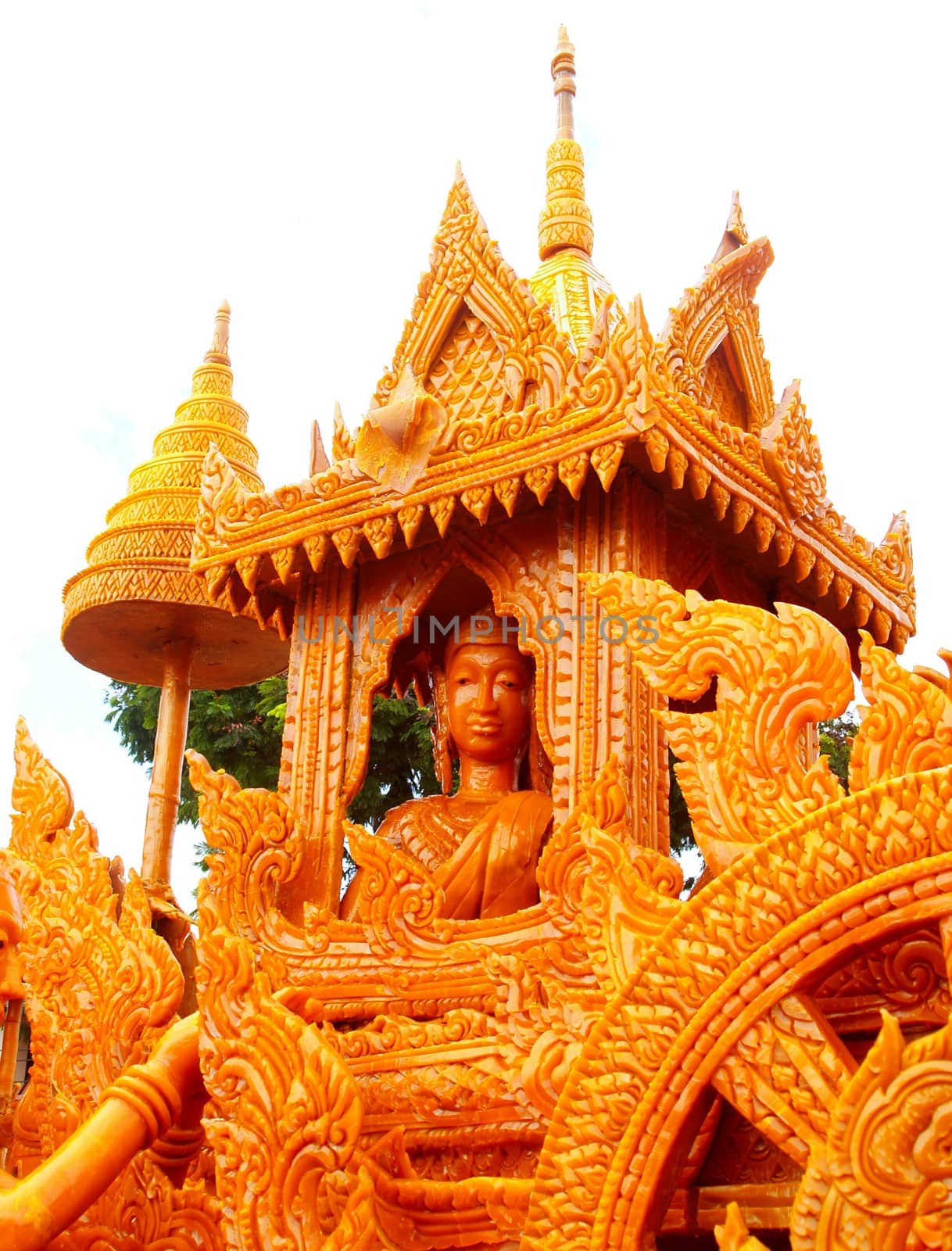 Candle Festival Ubon Ratchathani Thailand by kiddaikiddee