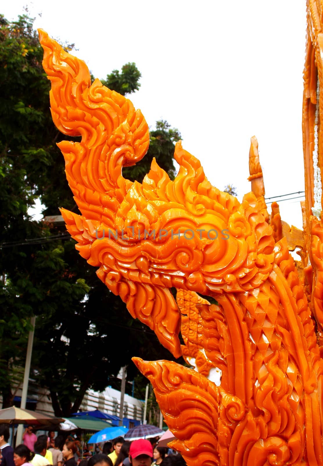 Candle Festival Ubon Ratchathani Thailand by kiddaikiddee