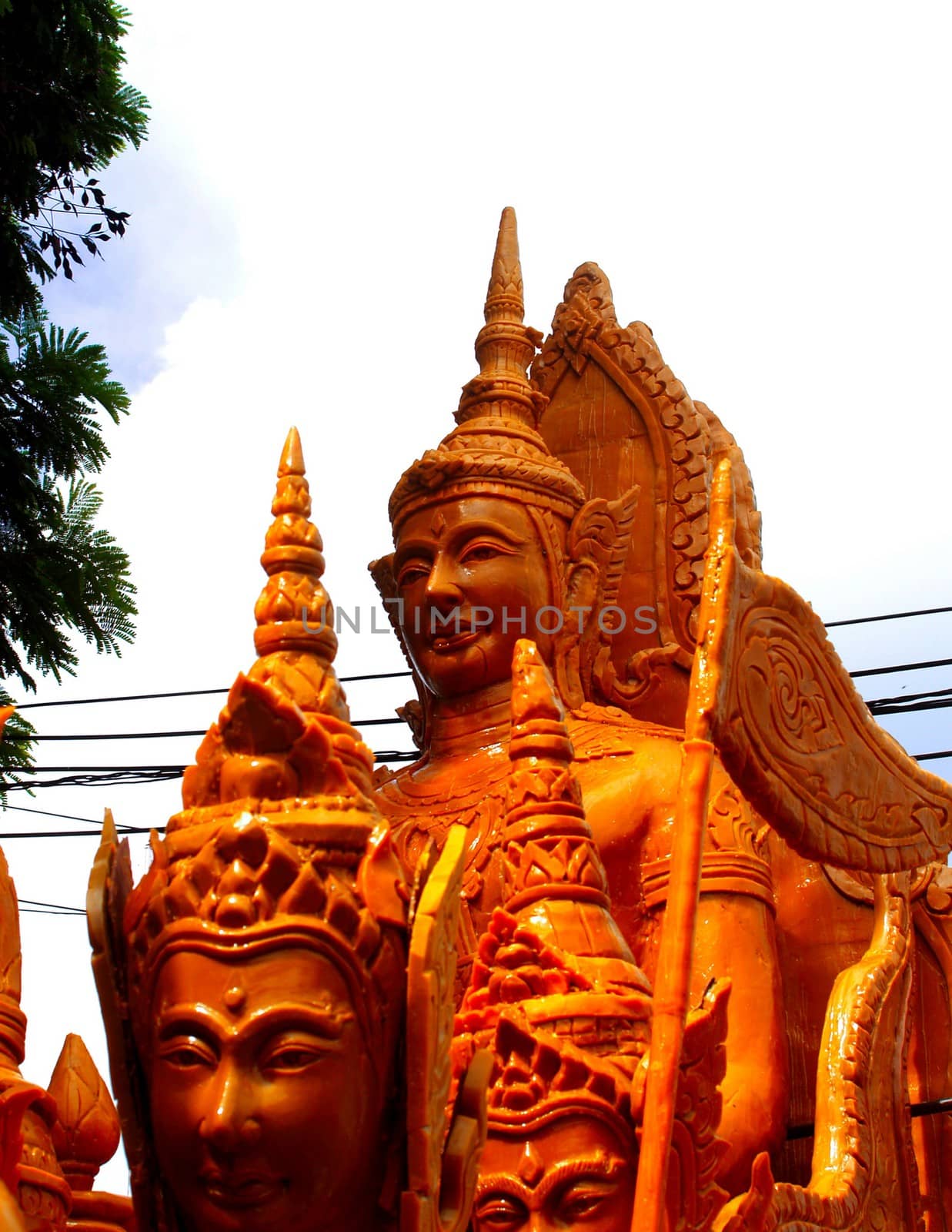 Candle Festival Ubon Ratchathani Thailand