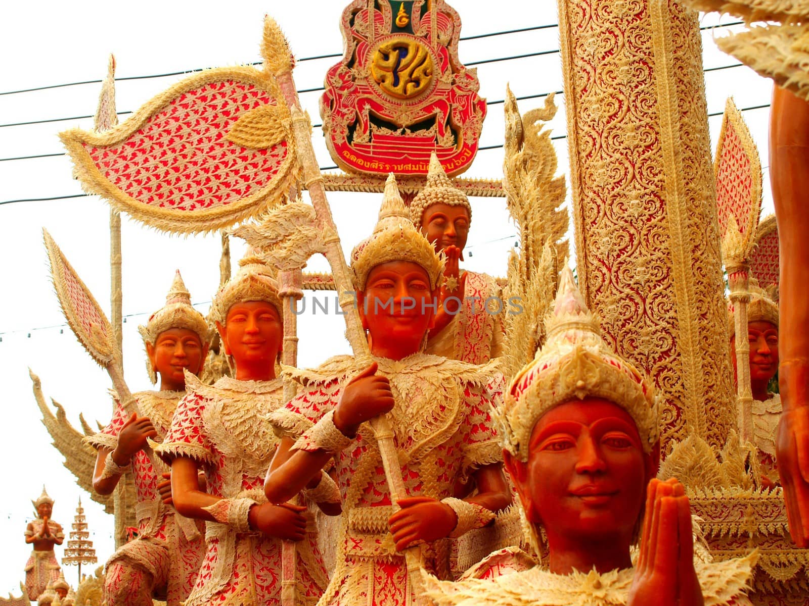 Candle Festival Ubon Ratchathani Thailand