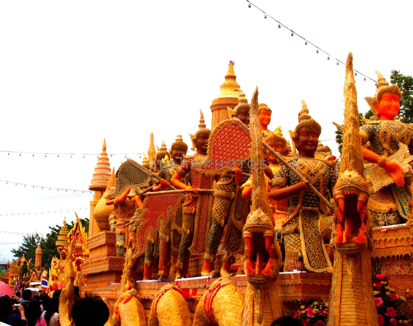 Candle Festival Ubon Ratchathani Thailand