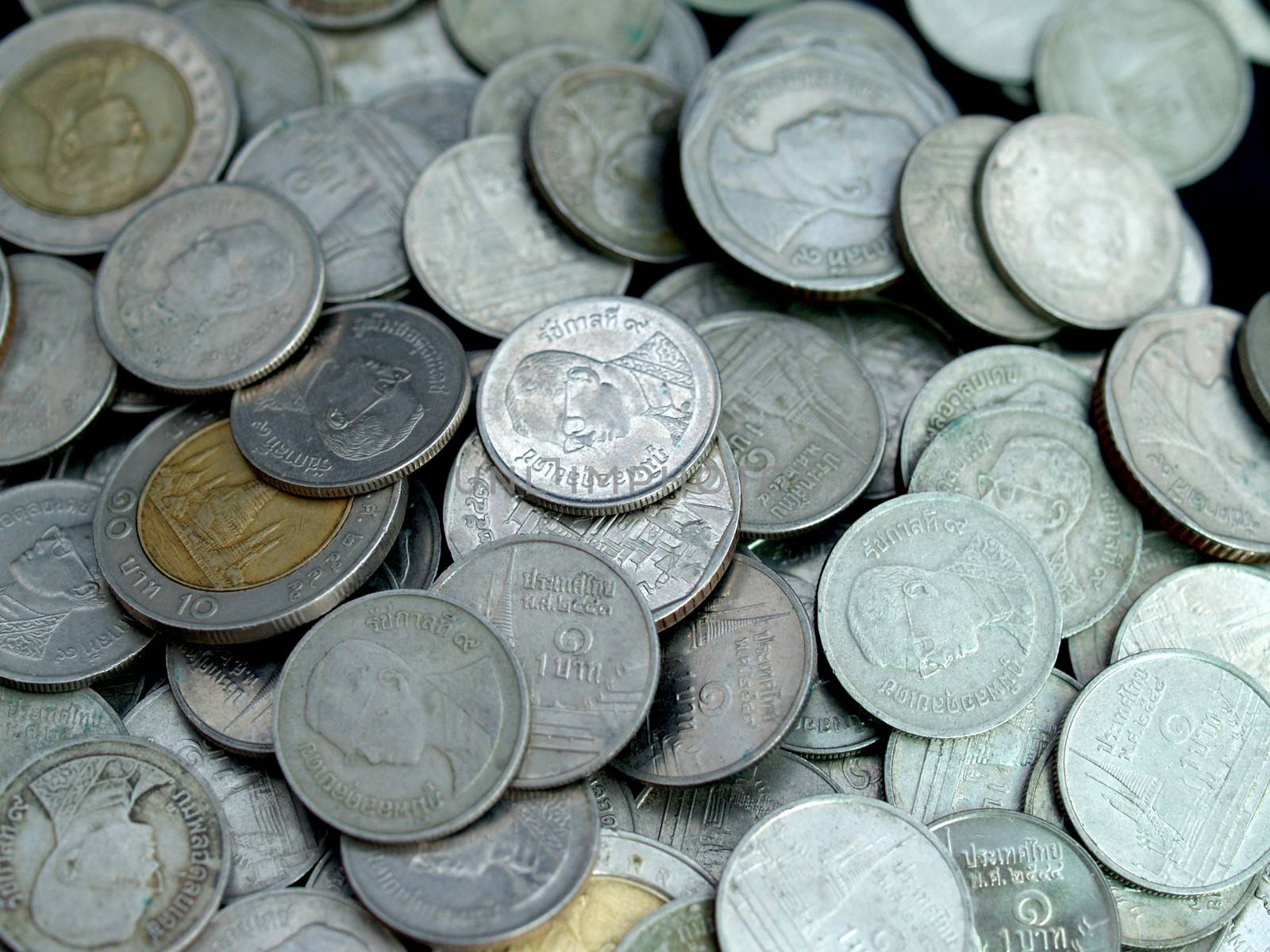 money coin stack