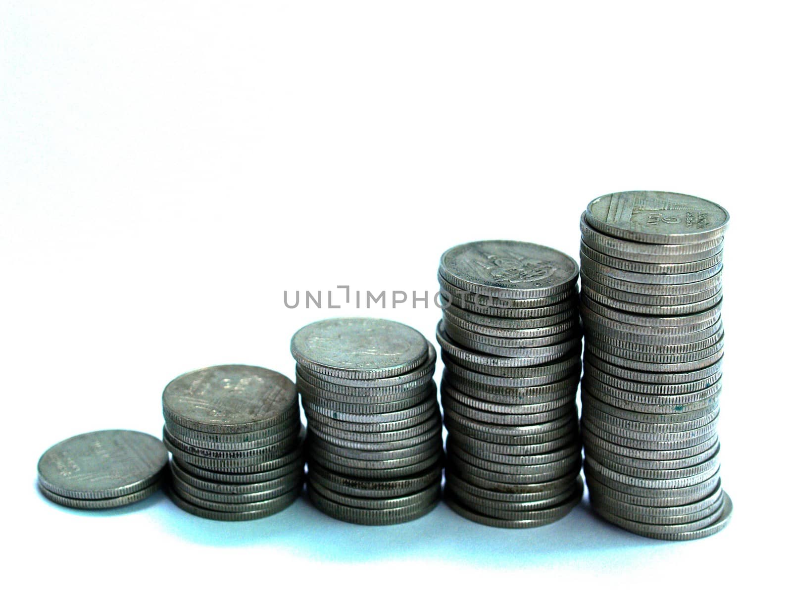 money coin stack