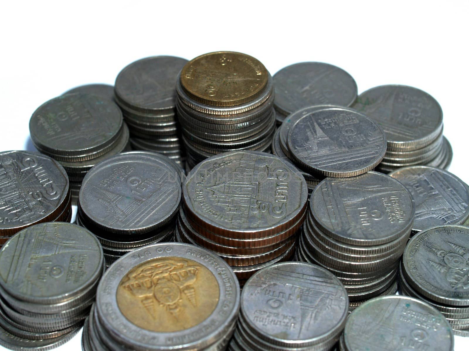 money coin stack