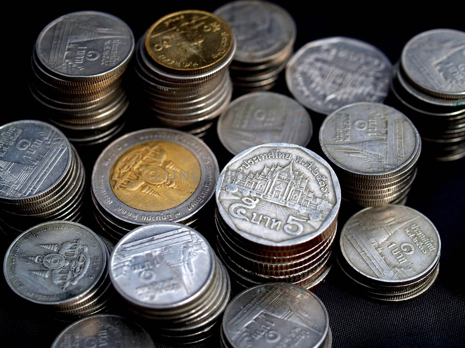 money coin stack
