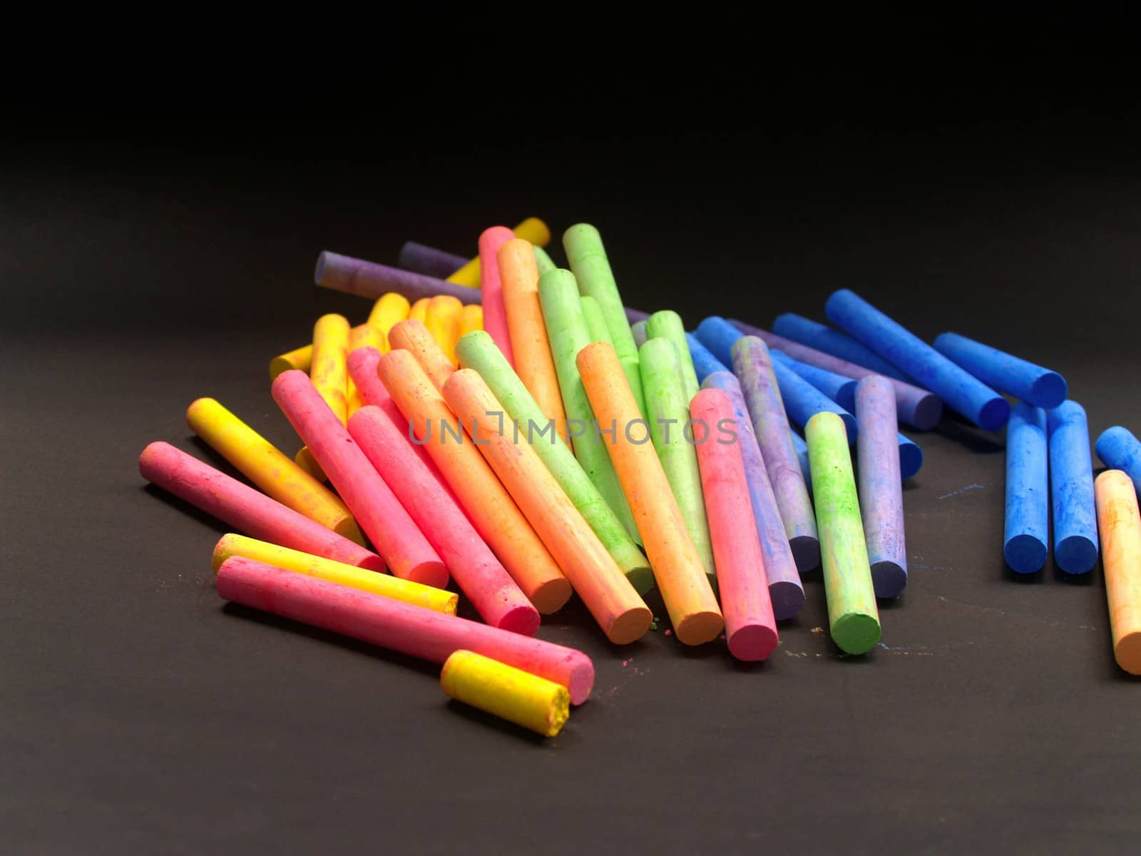 Colored chalk