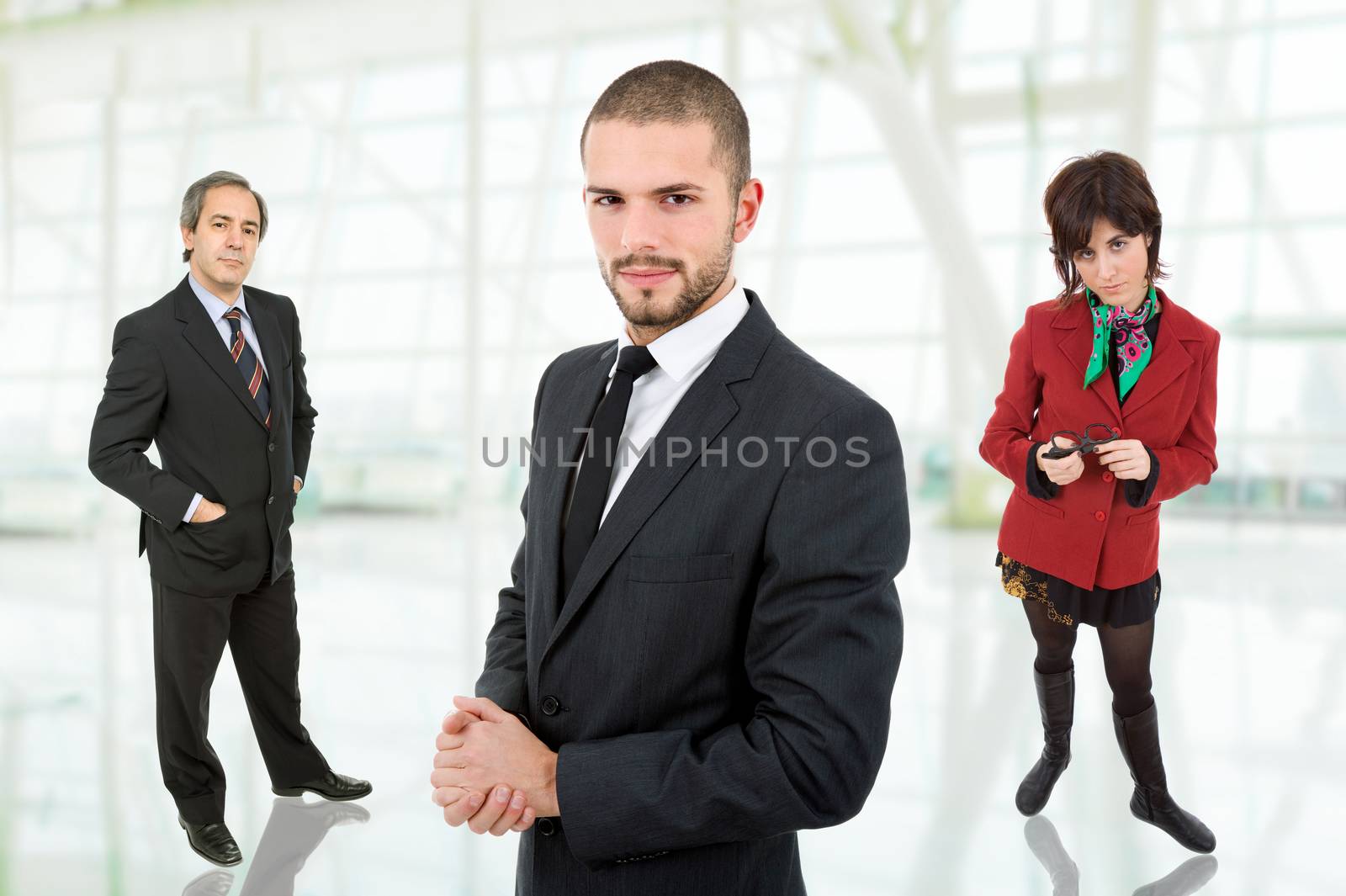 young business team at the office