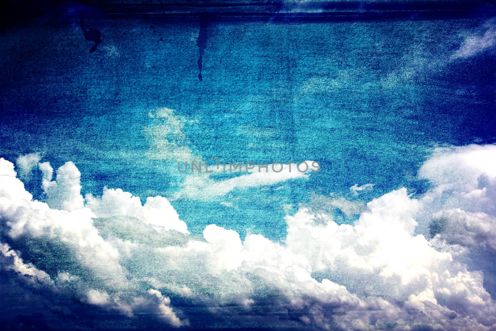 Vintage sky for background