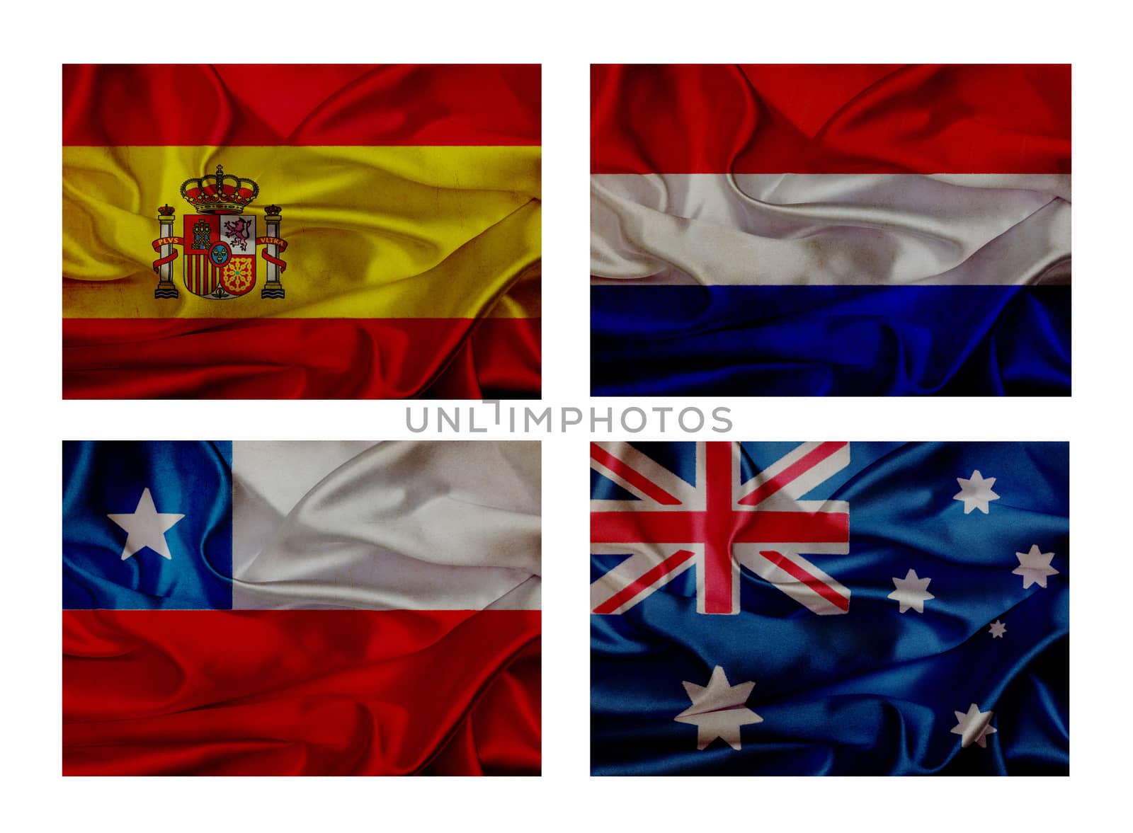 wave flags for soccer championship 2014. Groups B