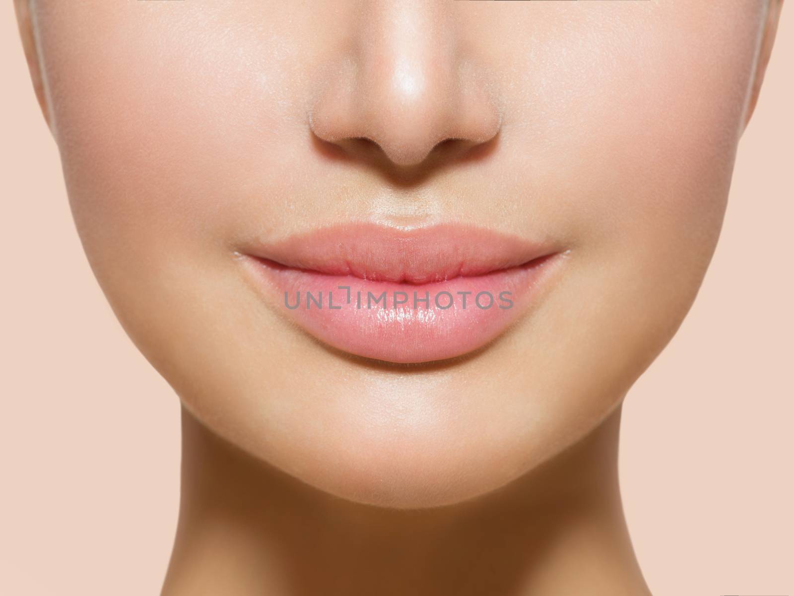 Beautiful Perfect Lips. Sexy Mouth Closeup by SubbotinaA