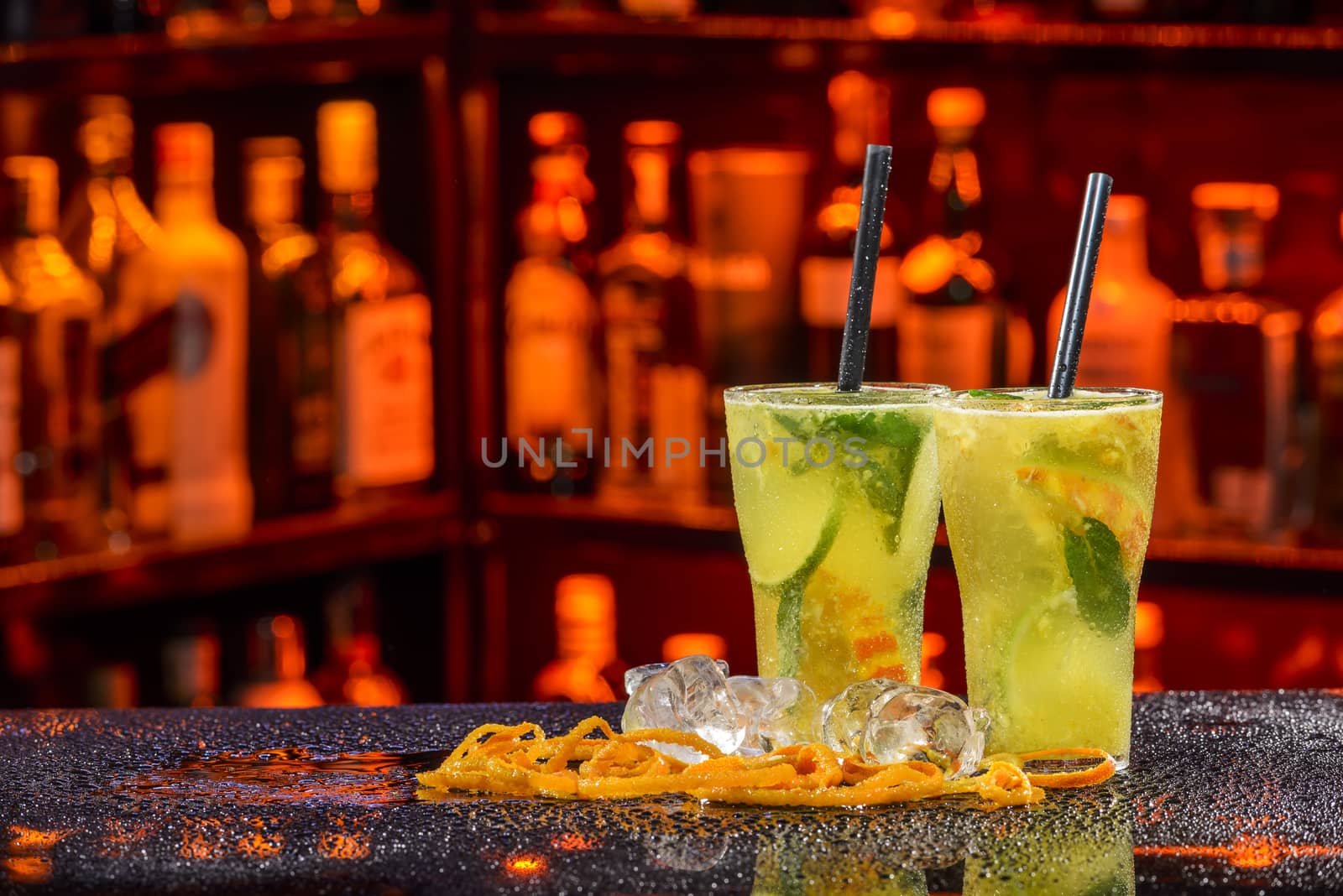 orange cocktail by emirkoo