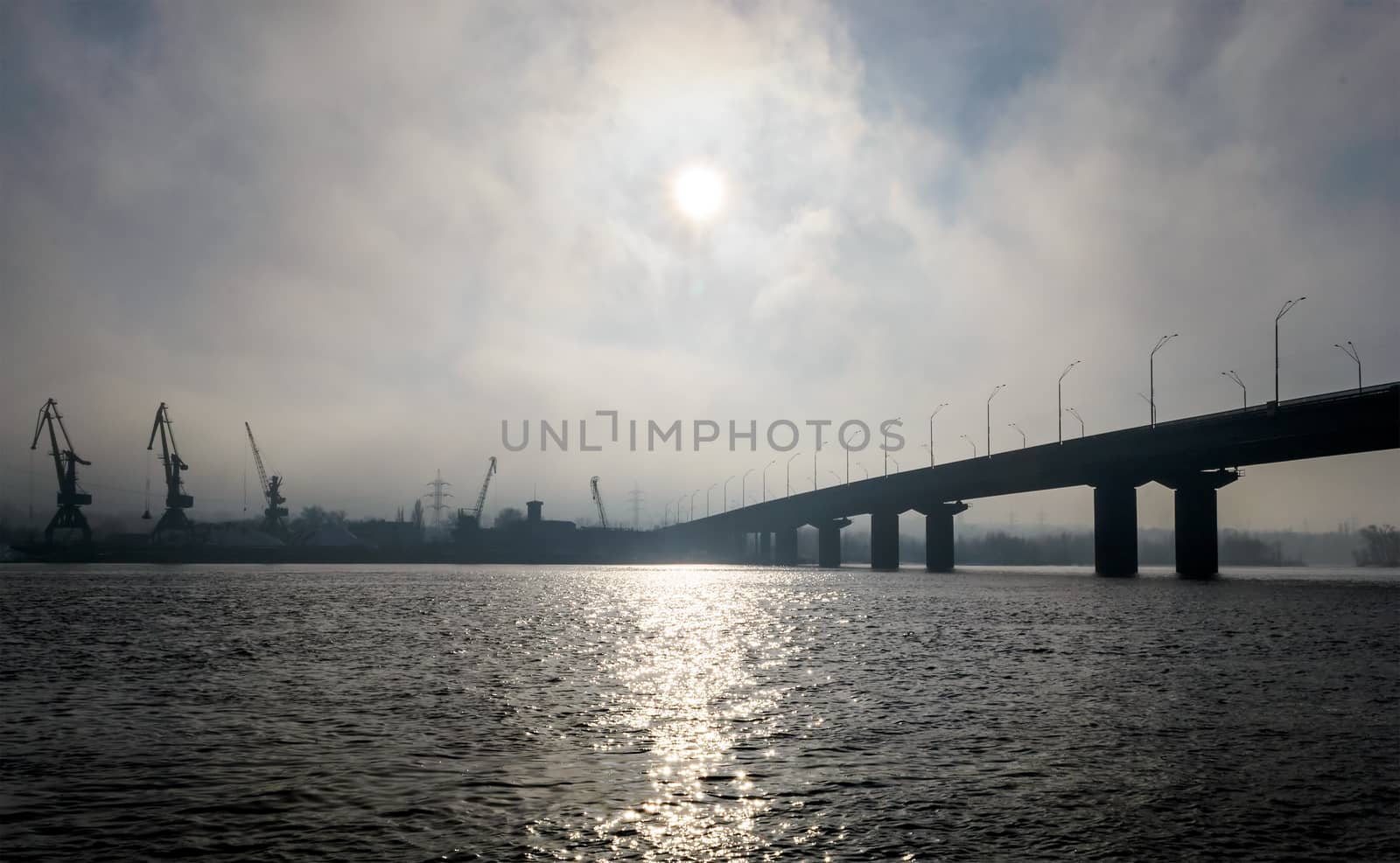 Bridge in a fog by s96serg