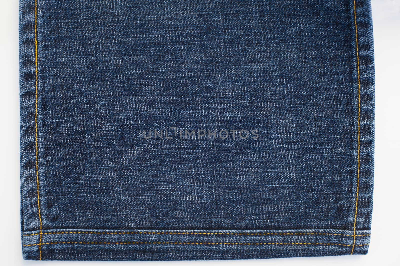 Denim textile texture close-up