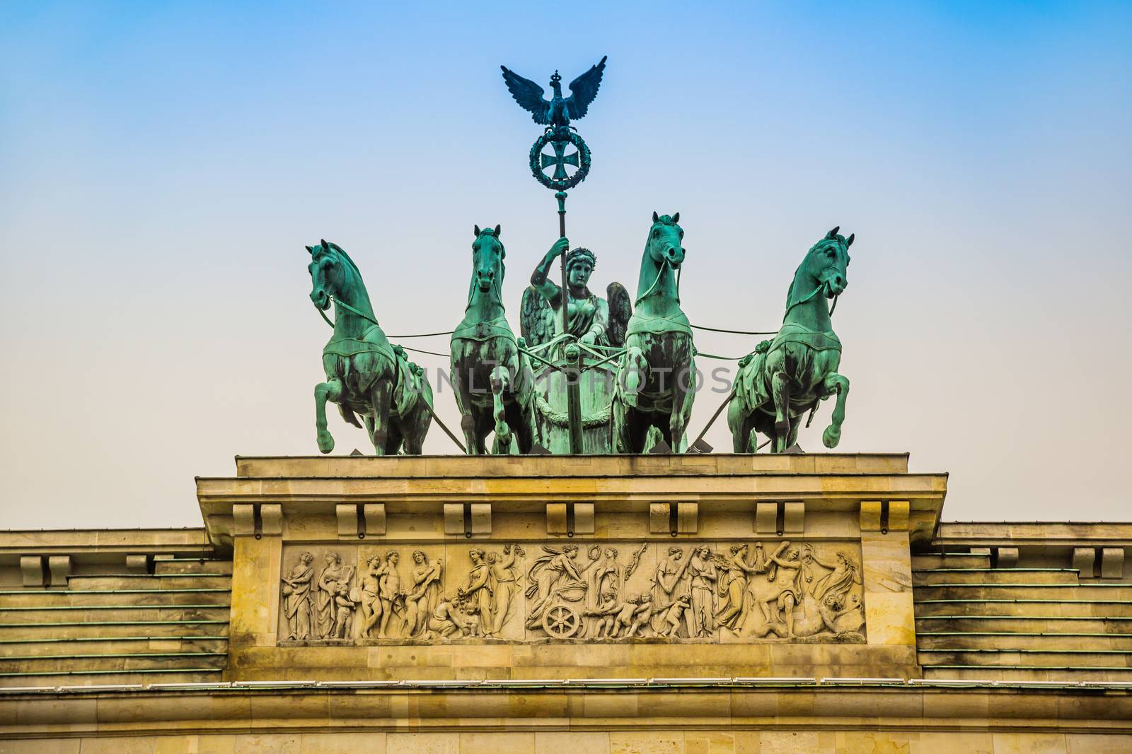 Brandenburg Gate in Berlin - Germany by bloodua