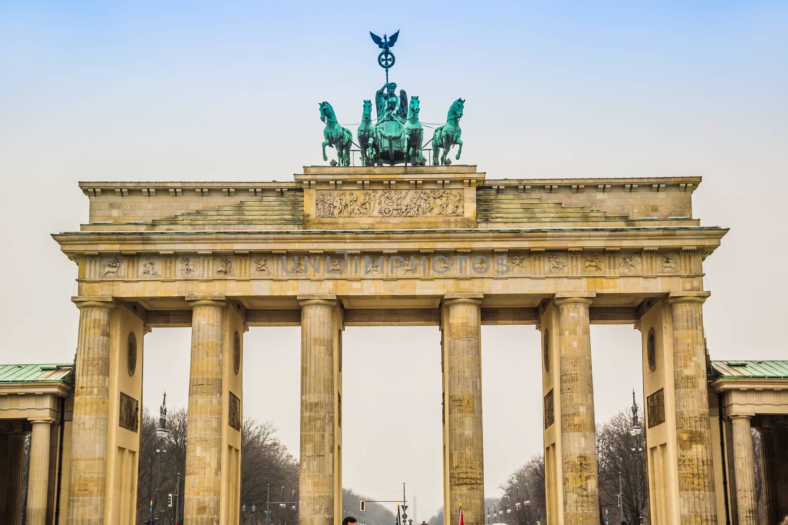Brandenburg Gate in Berlin - Germany by bloodua