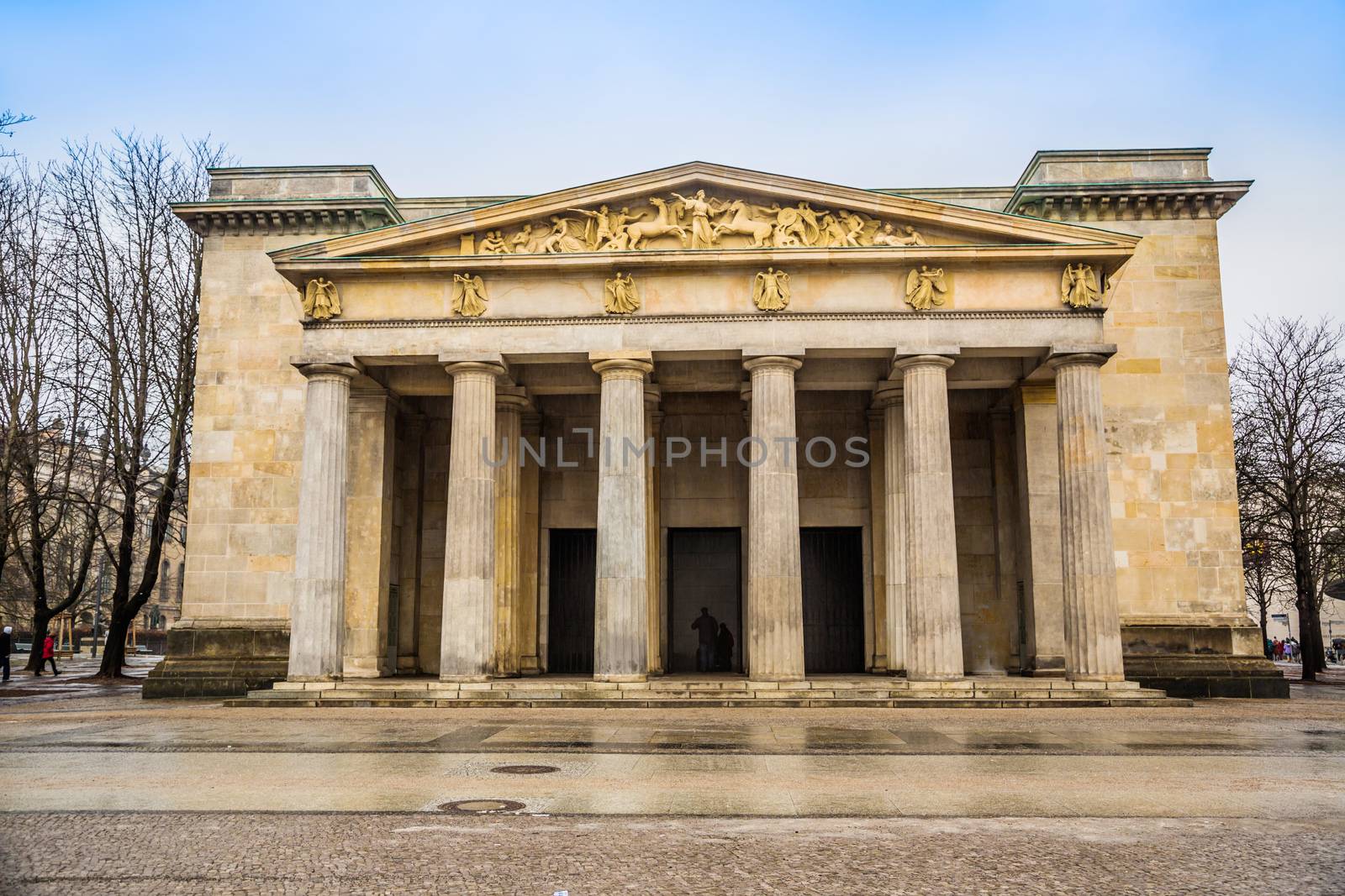 The Neue Wache in Berlin at day