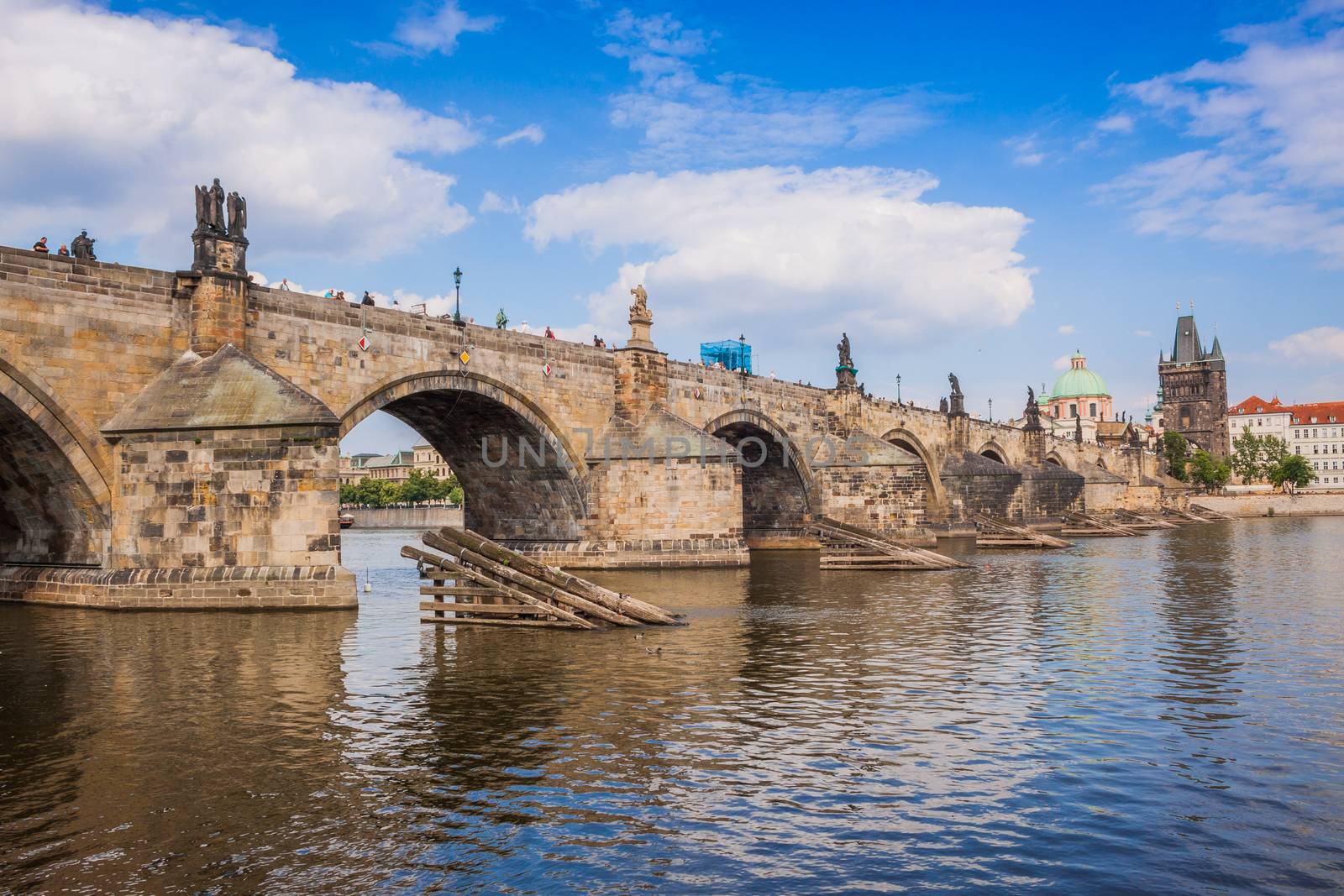 Charles bridge in Prague by bloodua