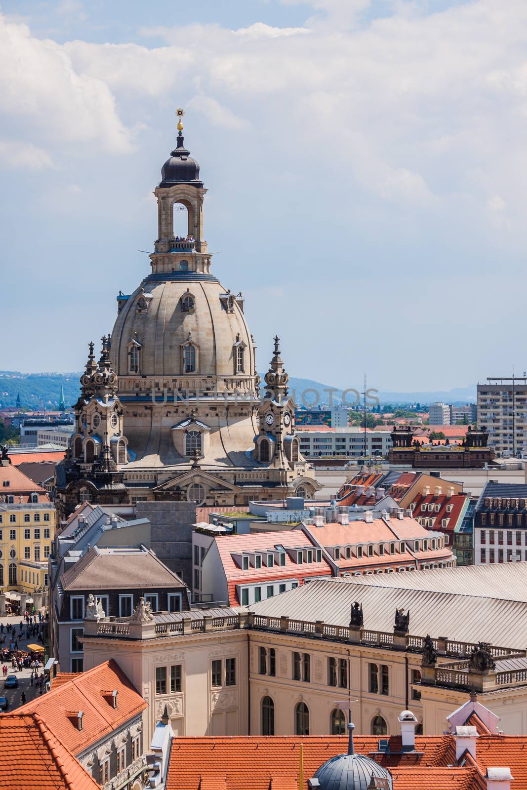 panorama of Dresden, Germany by bloodua