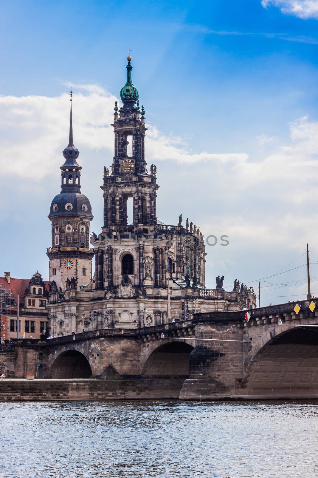 panorama of Dresden, Germany by bloodua