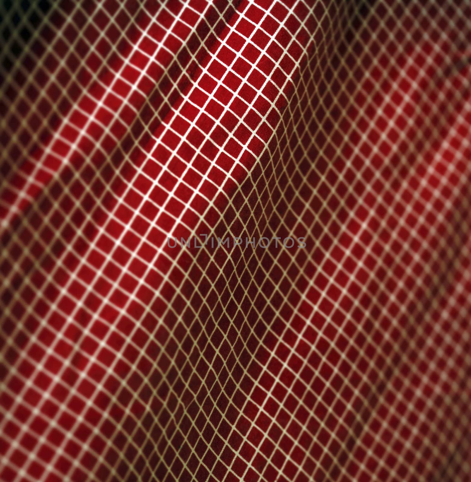 Abstract red background made from red textil
