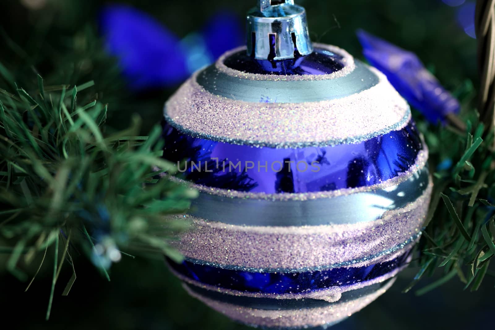 Christmas ornaments on tree. More from this series on my portfolio. Check out !