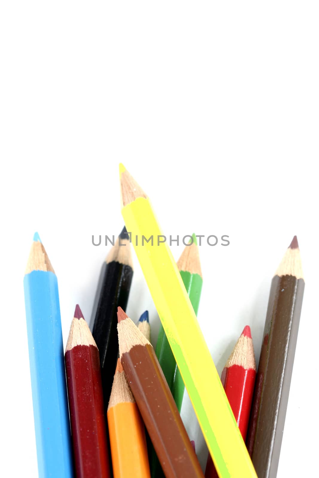 Close-up pencil. by arosoft
