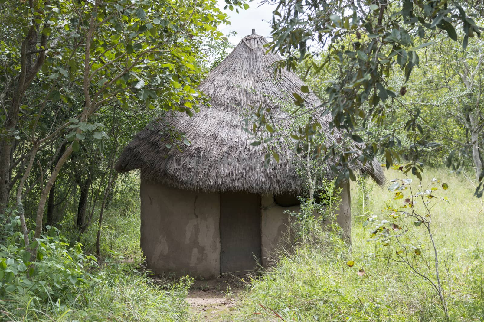 Rural African hut