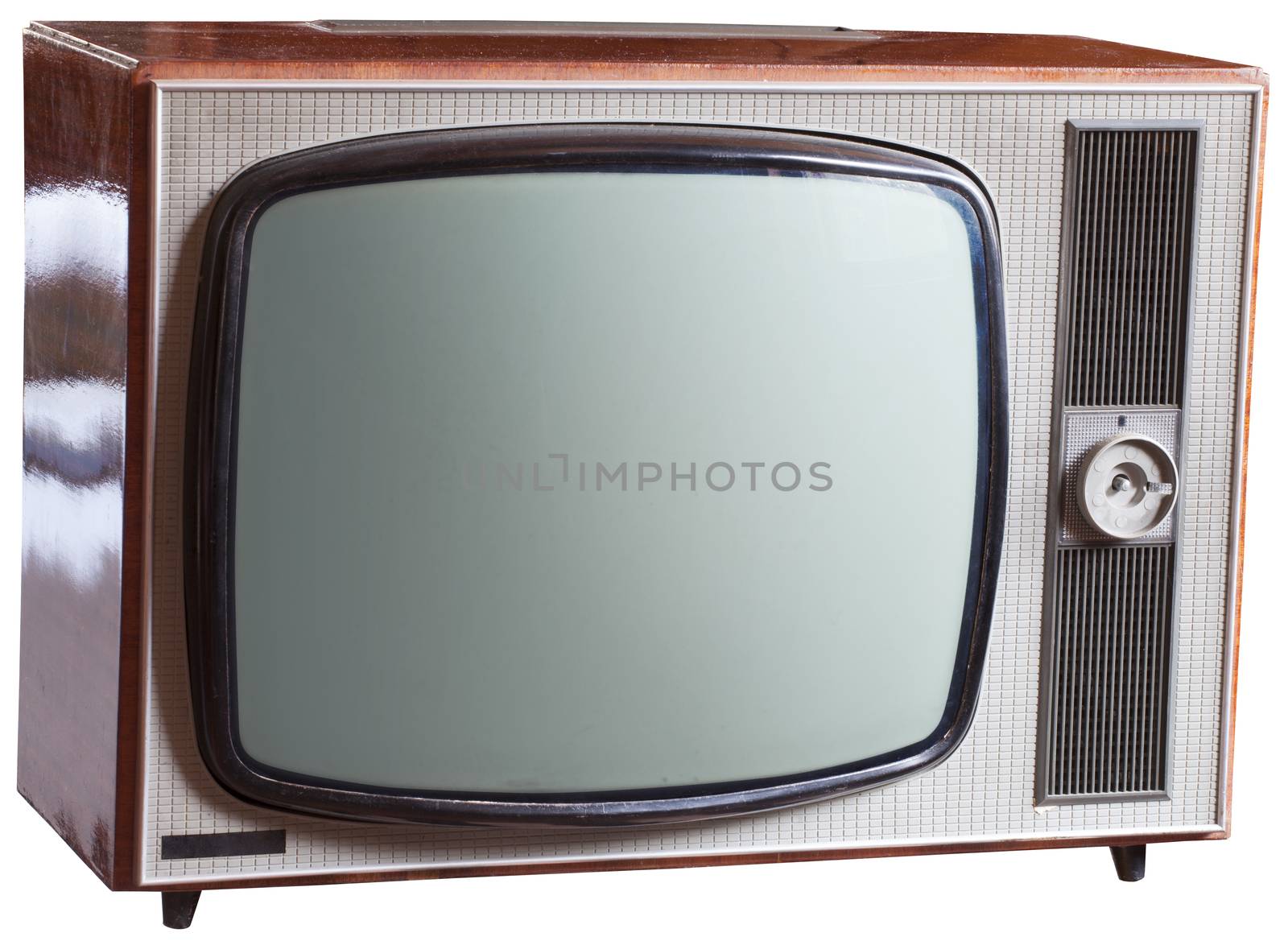 Old Russian TV set by ints