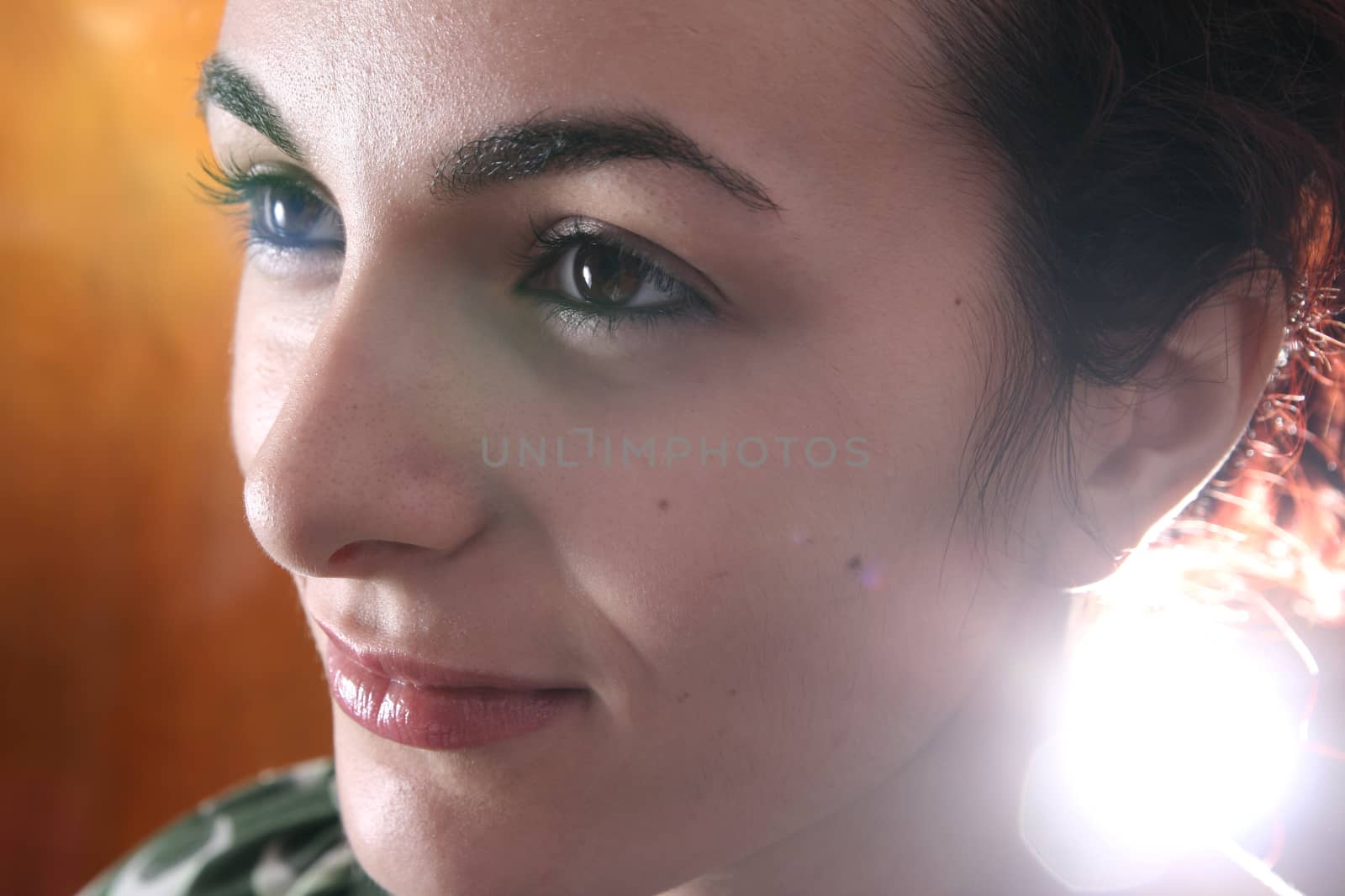 Beautiful face of woman. For more photos with this model fell free to visit my portfolio !