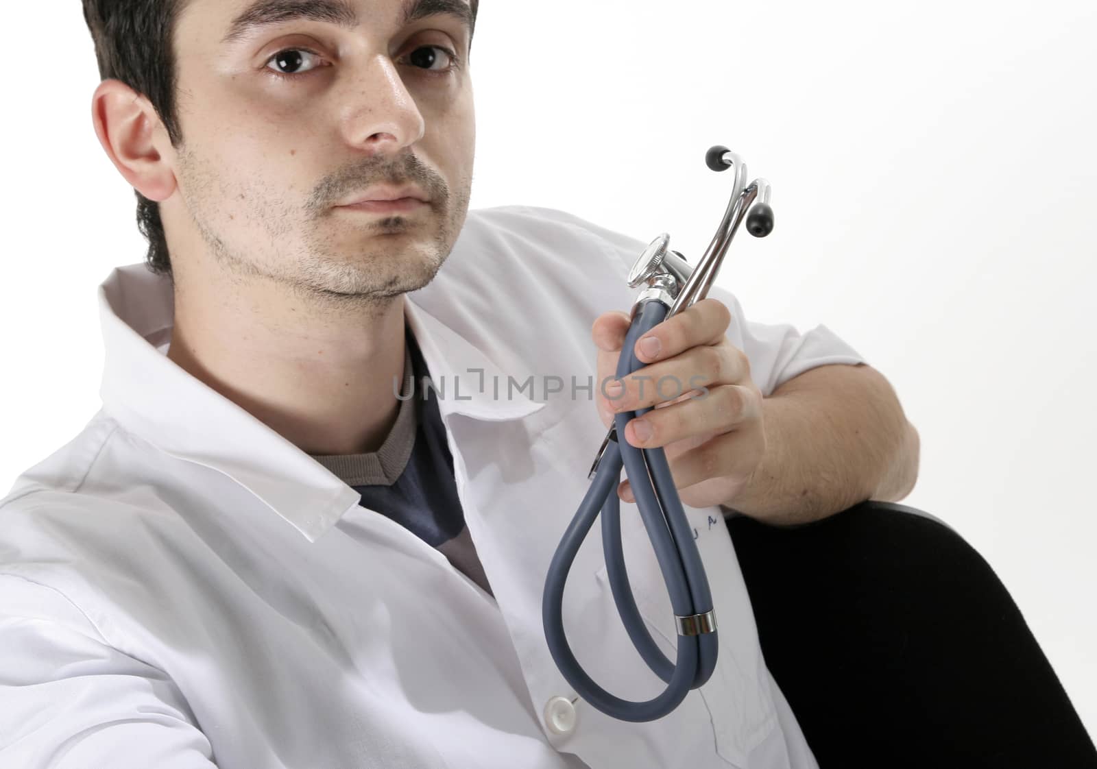 Closeup portrait of a doctor.