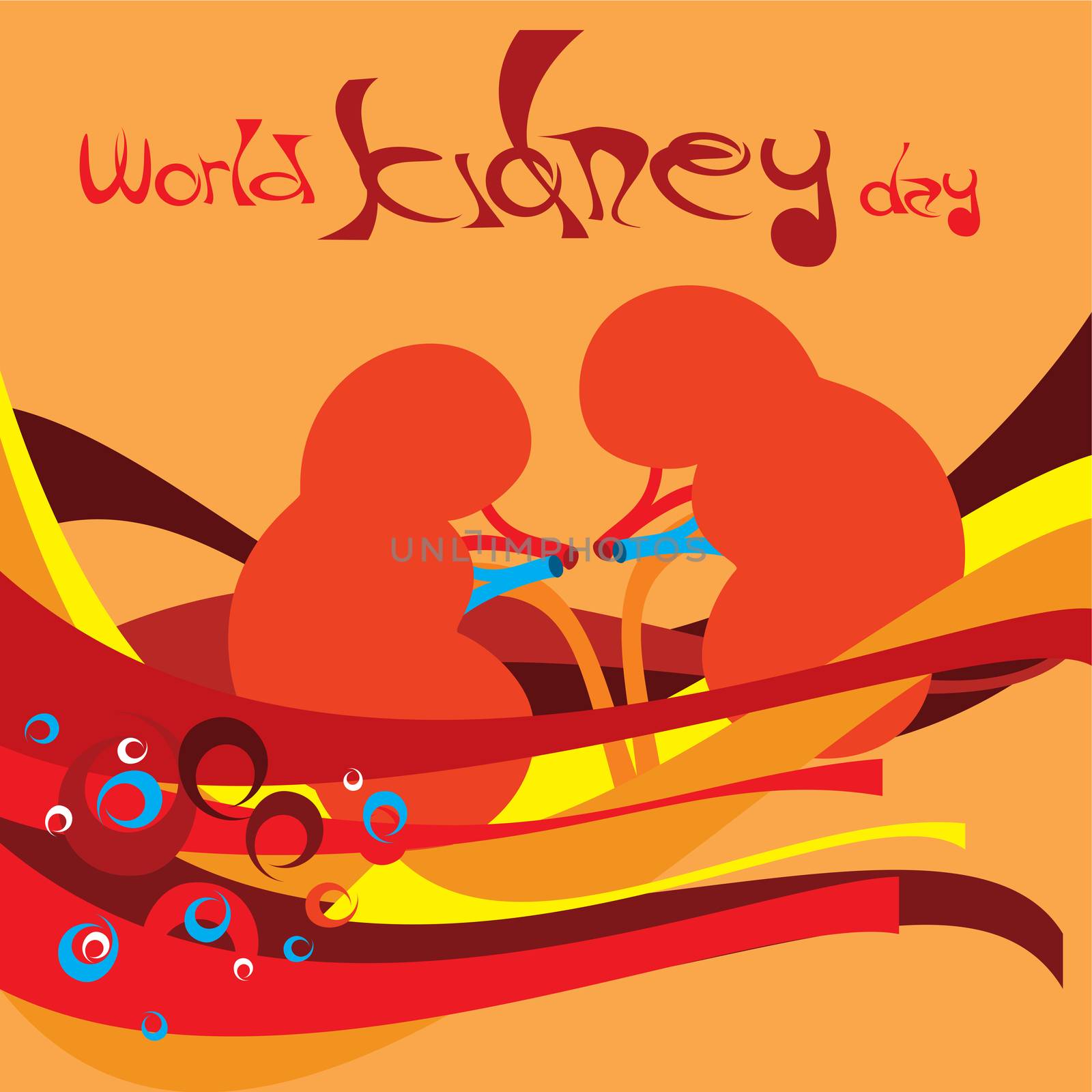 An abstract illustration on Kidney