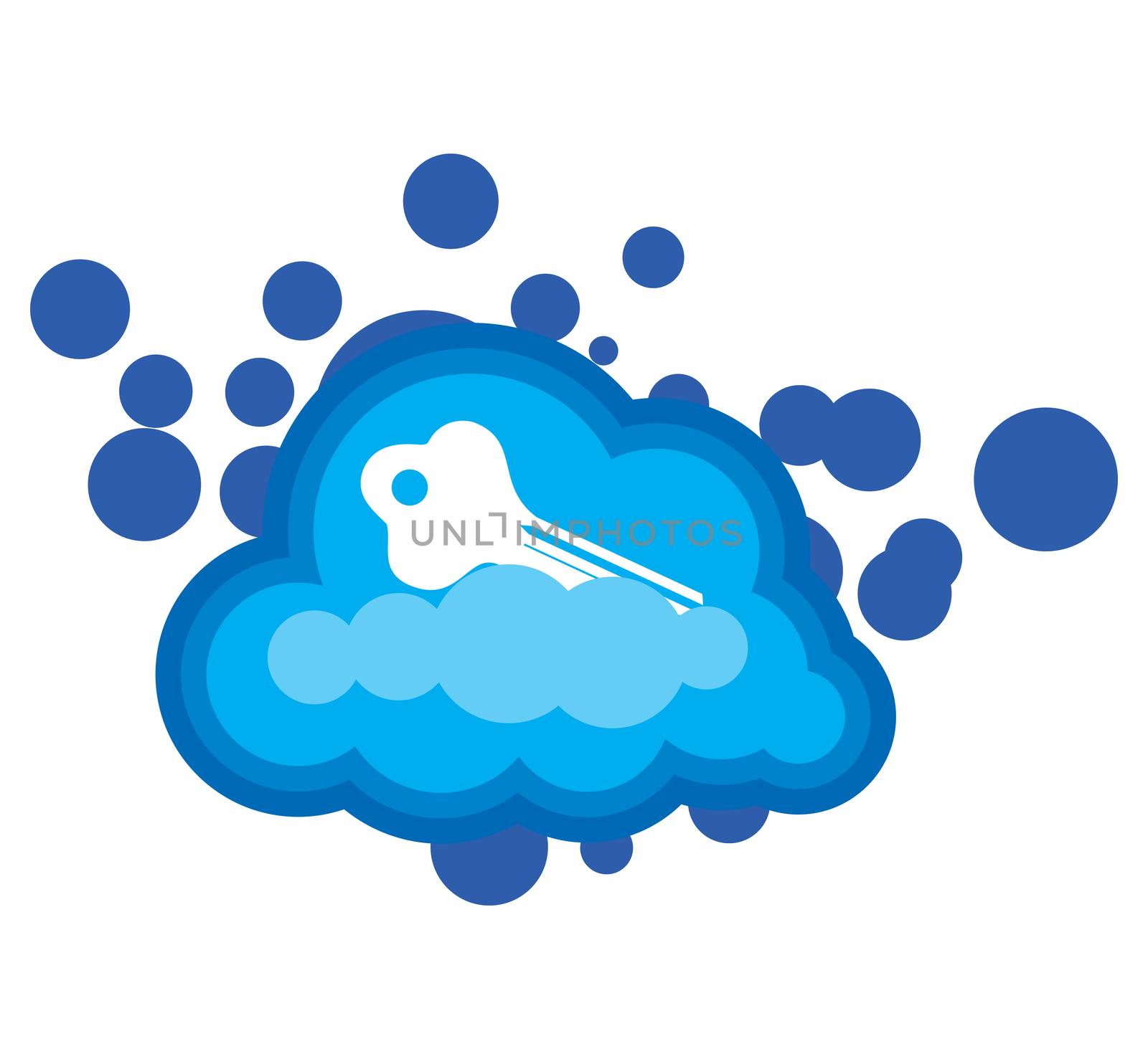 An abstract illustration on Cloud Security