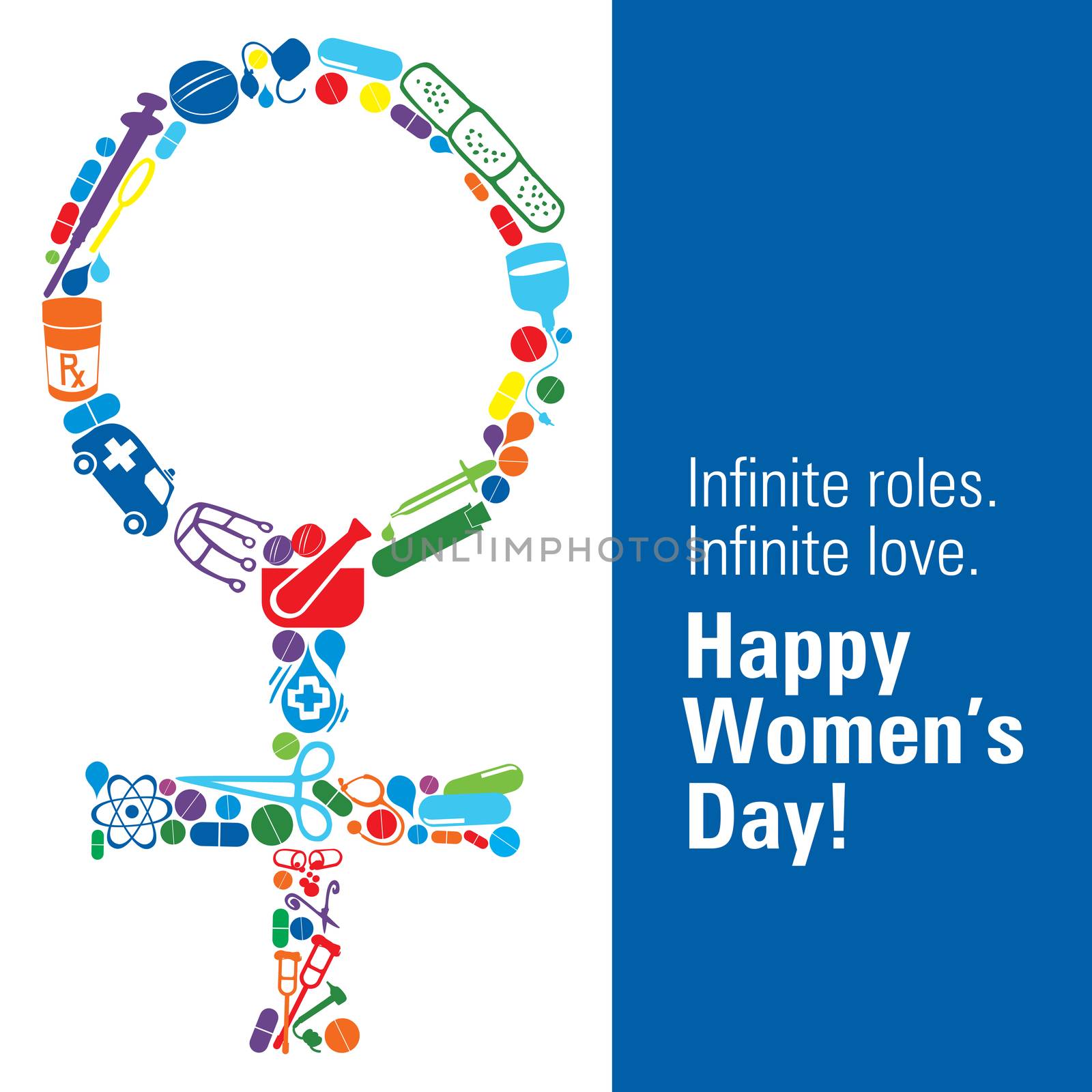 Infinite Roles. Infinite Love. Happy Women's Day!
